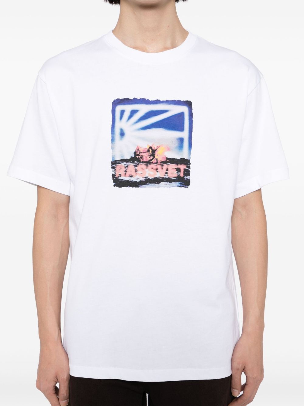 logo-print T-shirt - 5