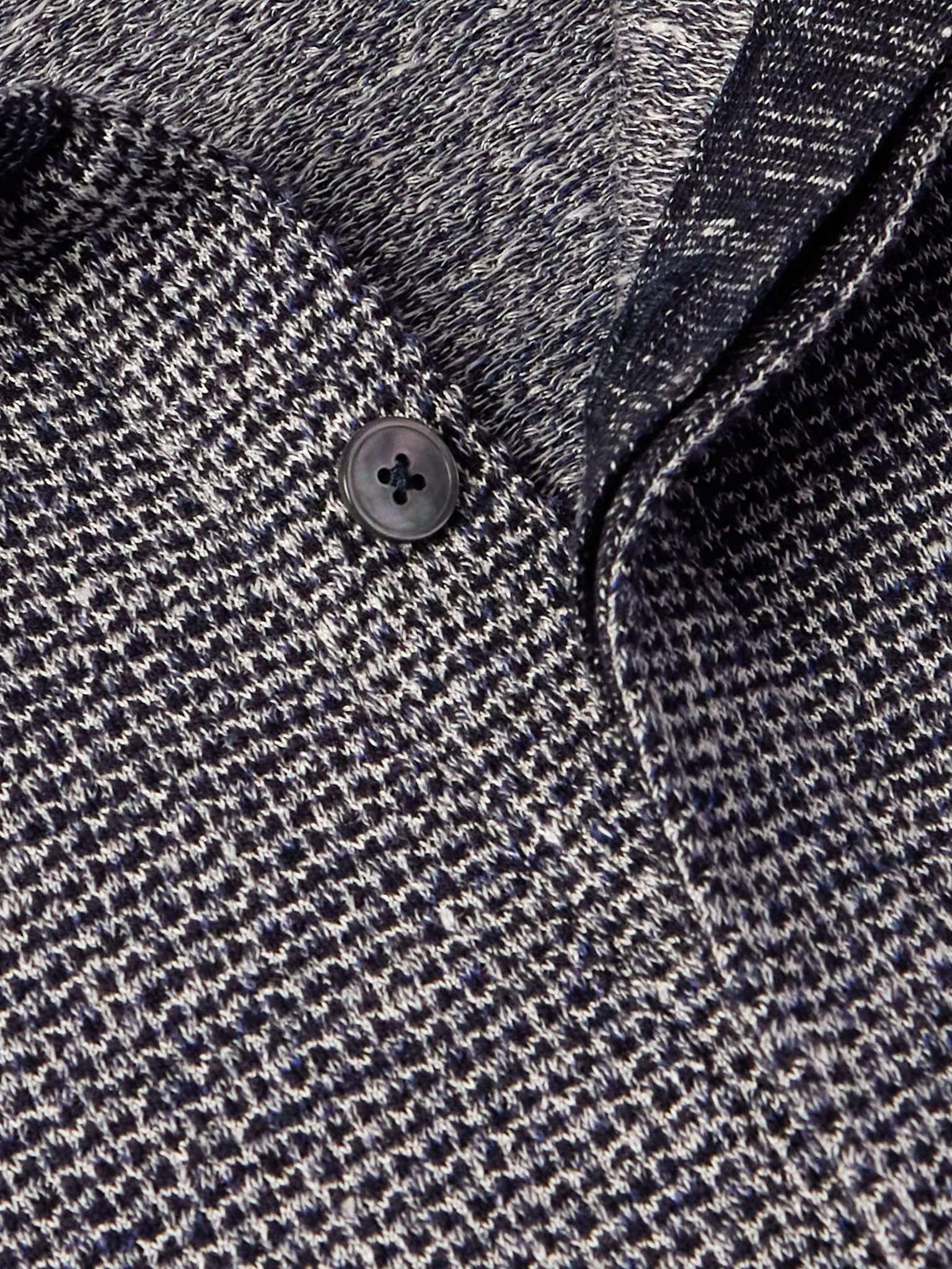 Cotton, Linen and Silk-Blend Polo Shirt - 4