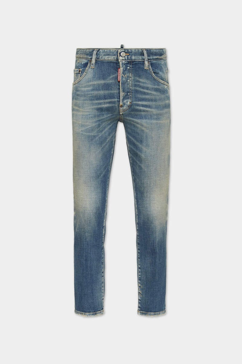 MEDIUM SANDY WASH SKATER JEANS 1