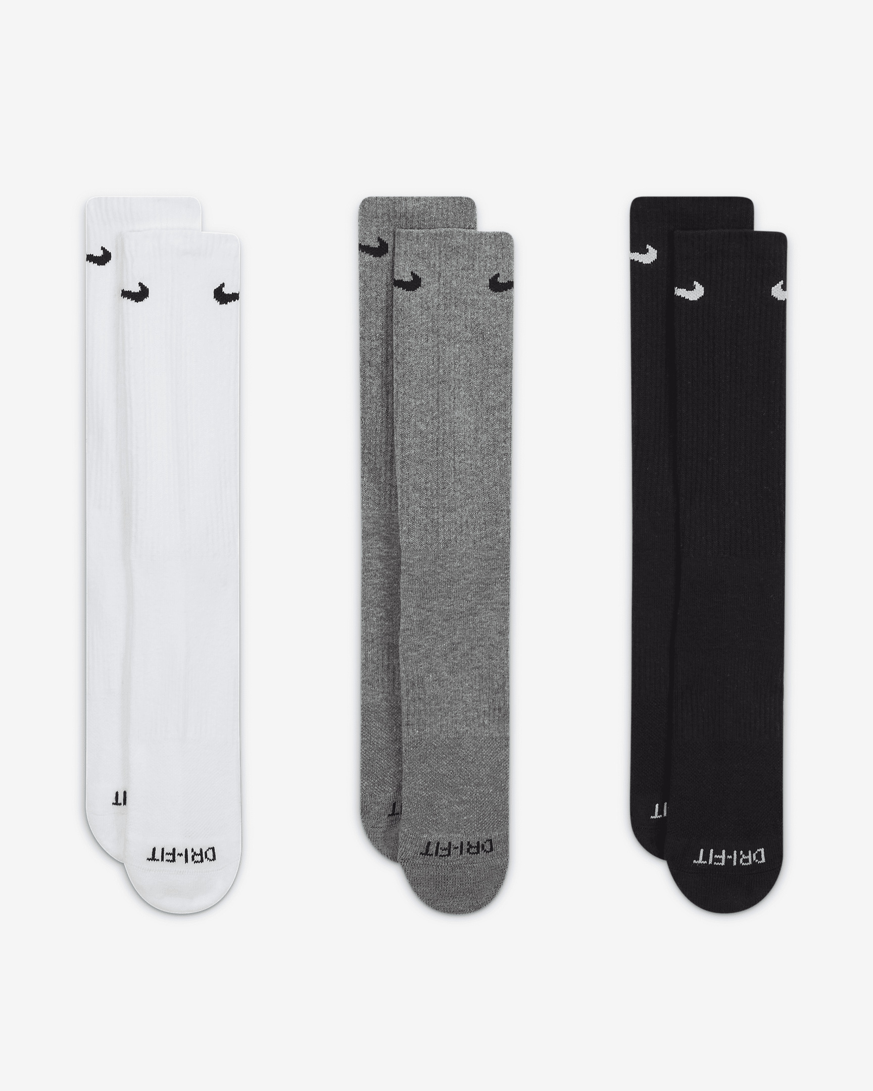 Nike Everyday Plus Cushioned Training Crew Socks (3 Pairs) - 2