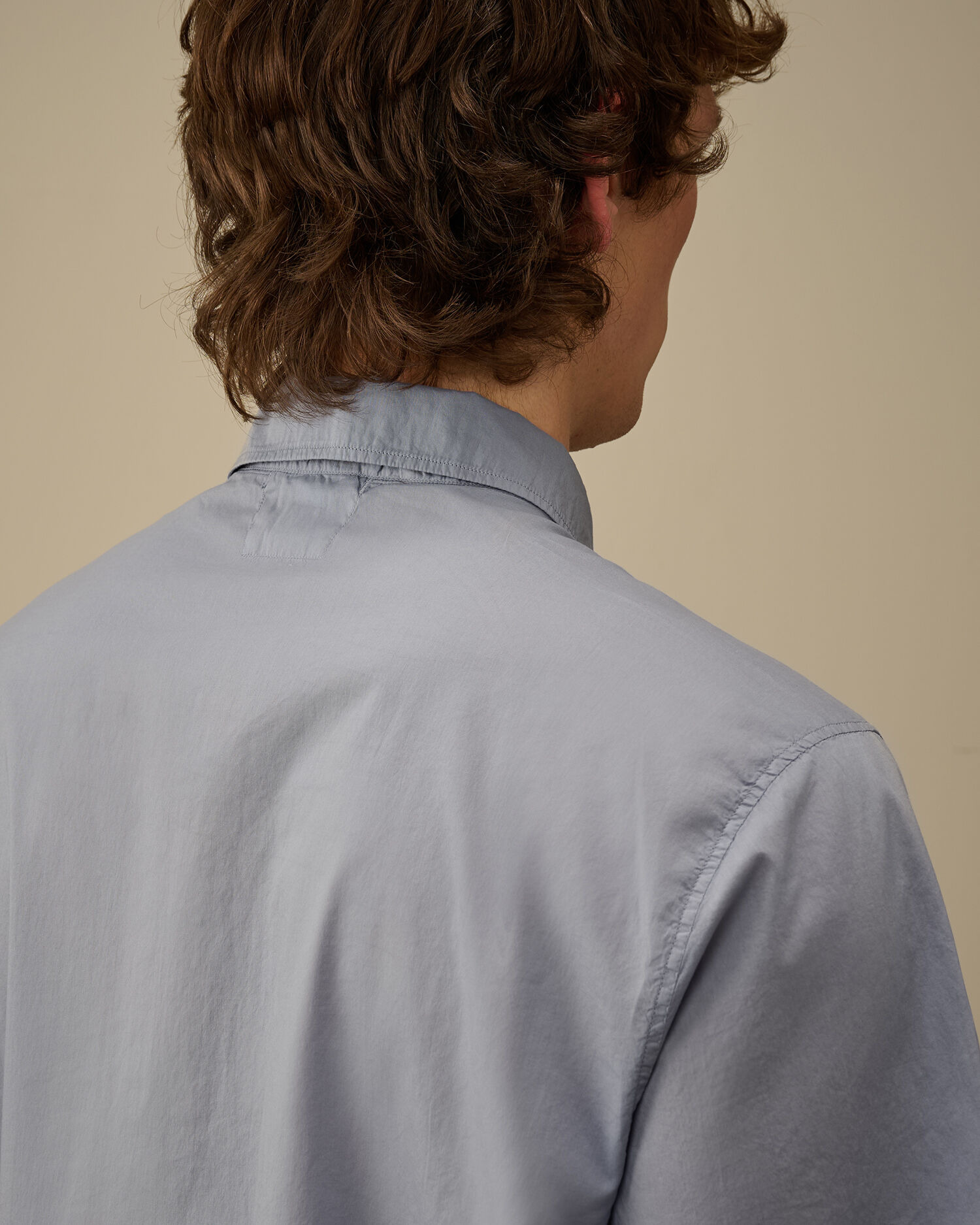 Light Mussola Boxy Short Sleeve Shirt - 6