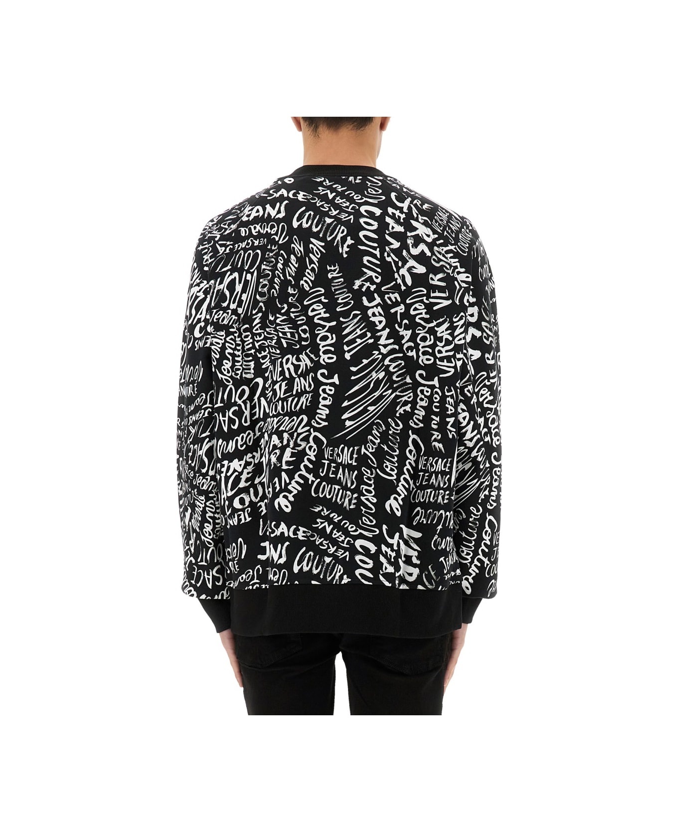 Sweatshirt With Logomania Print - 3