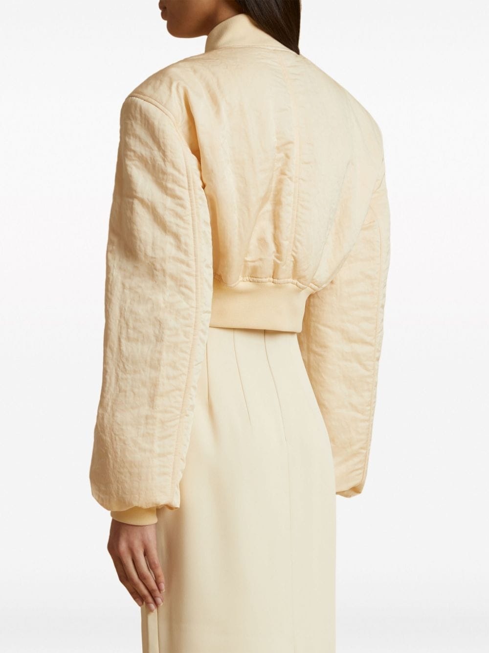 The Reggie cropped bomber jacket - 4