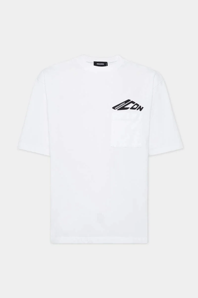 ICON NEW GENERATION LOOSE FIT POCKET T-SHIRT - 1