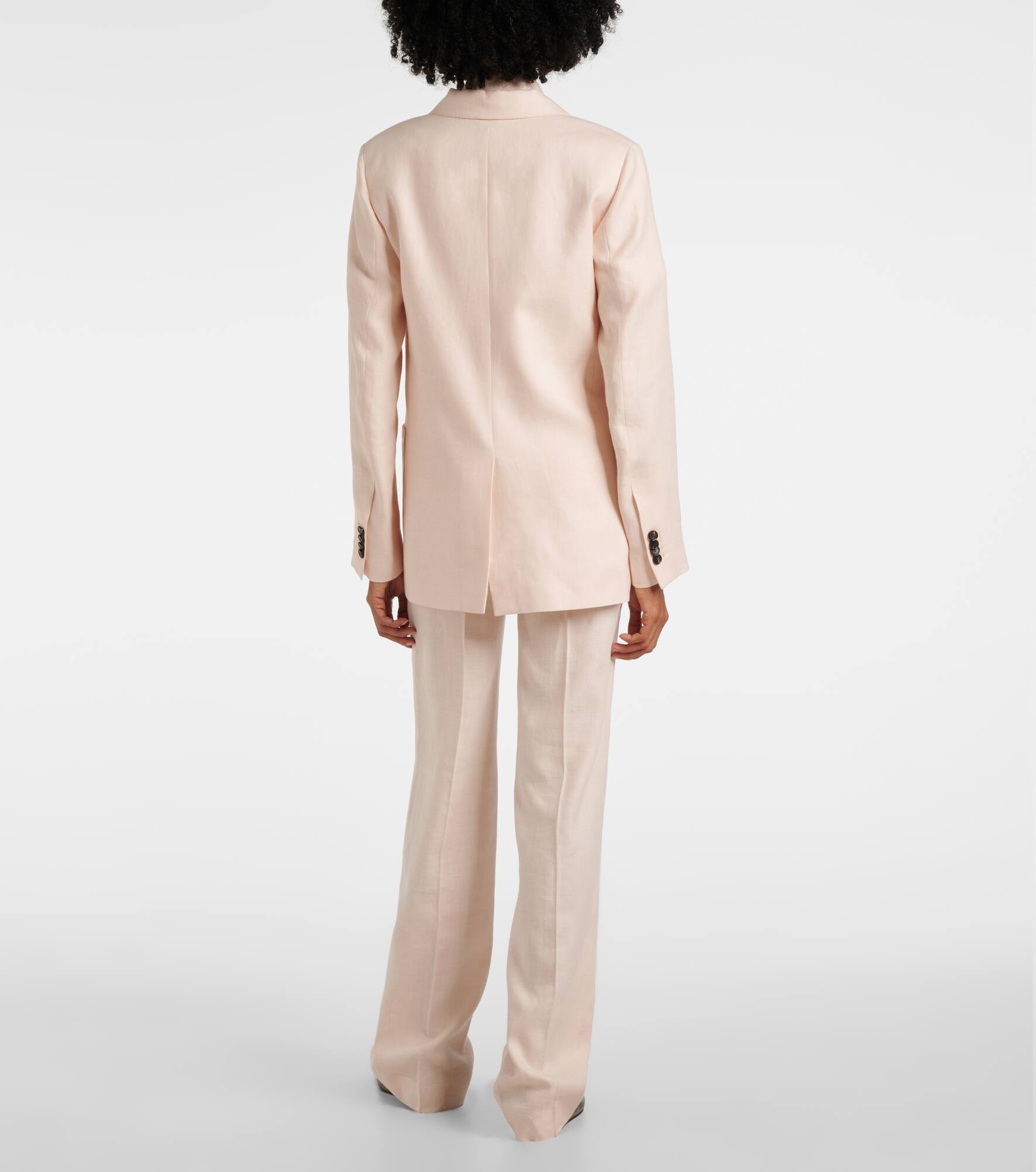 Genny linen and wool Batavia blazer - 3