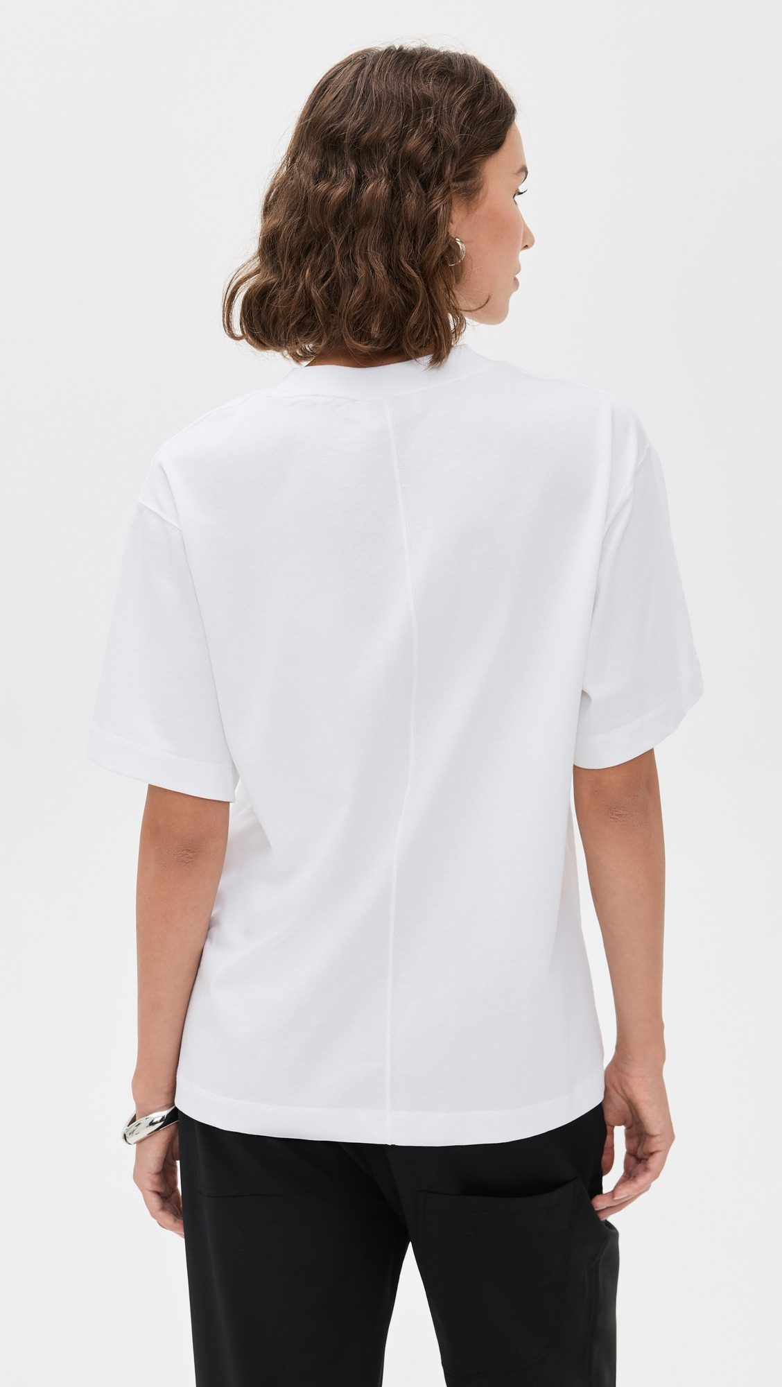 Oversized Cotton Tee - 2