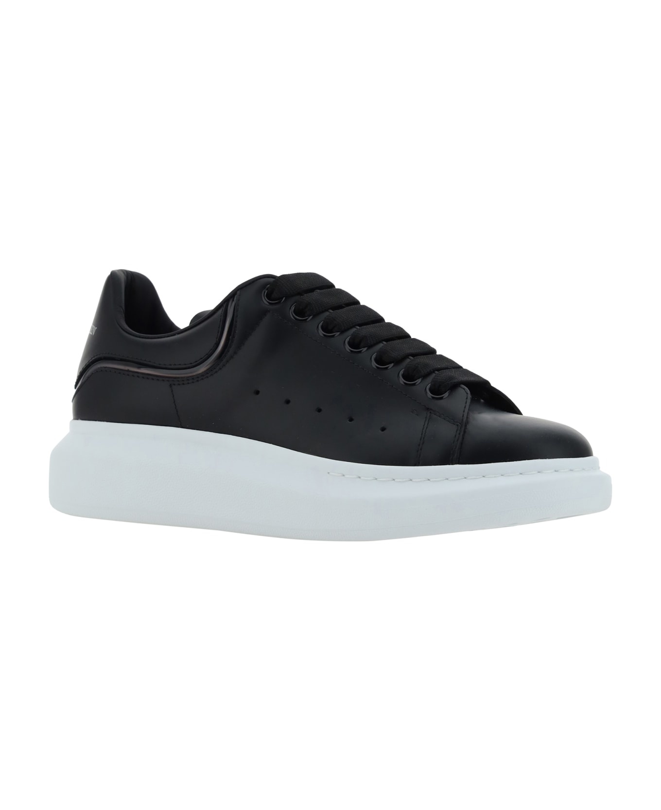 Low Top Sneakers With Oversized Platform And Logo In Leather - 2