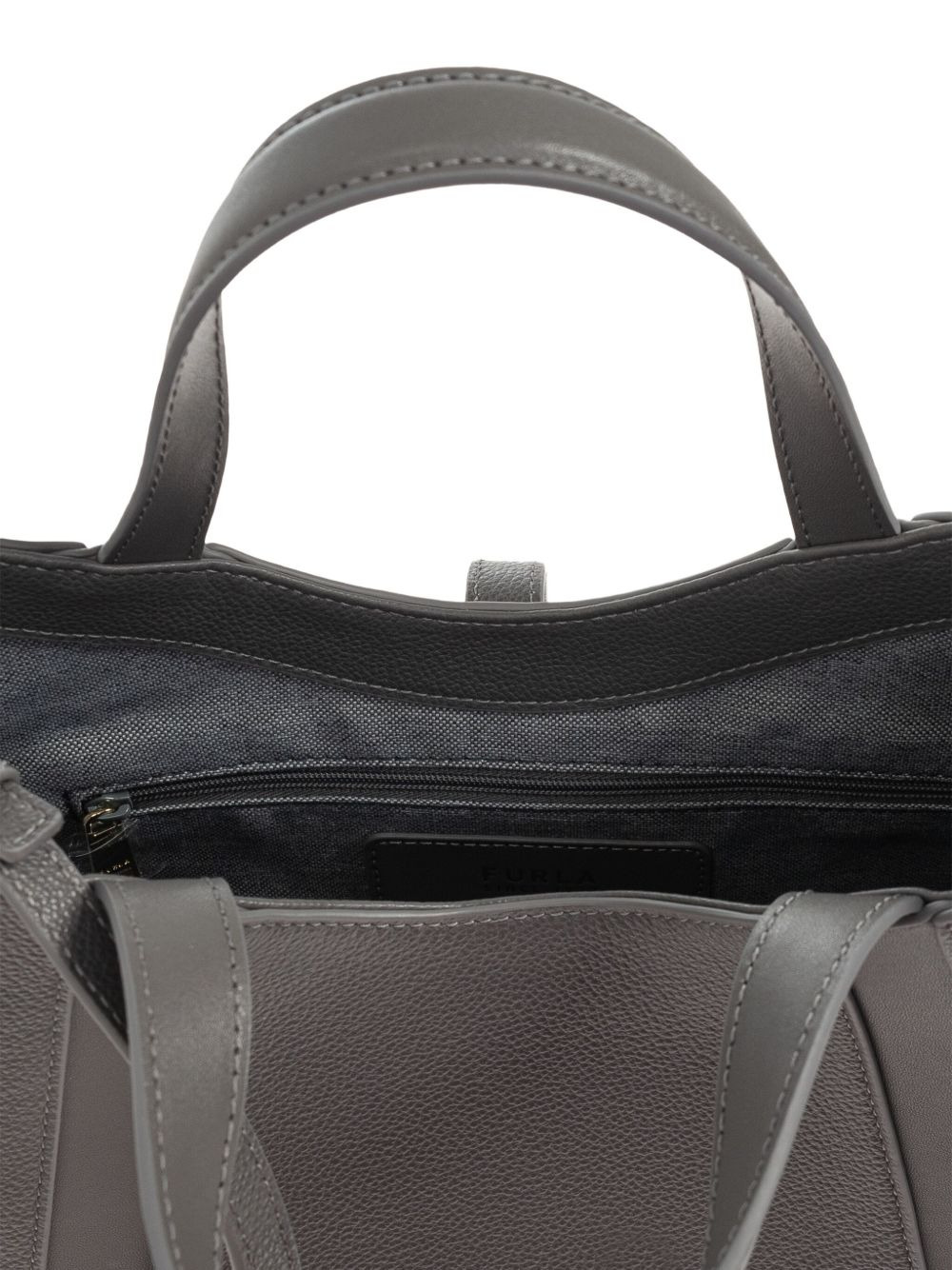 panelled clasp tote bag - 4