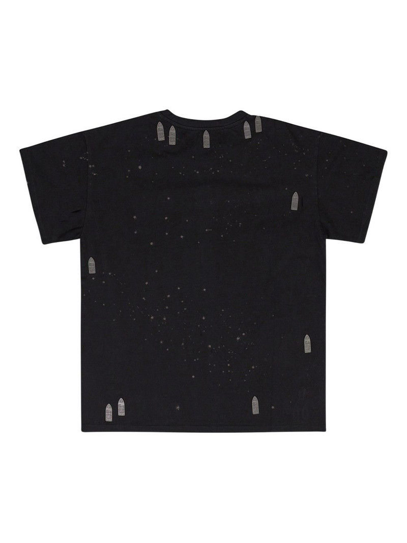 WHO DECIDES WAR hardware-details short-sleeve T-shirt outlook