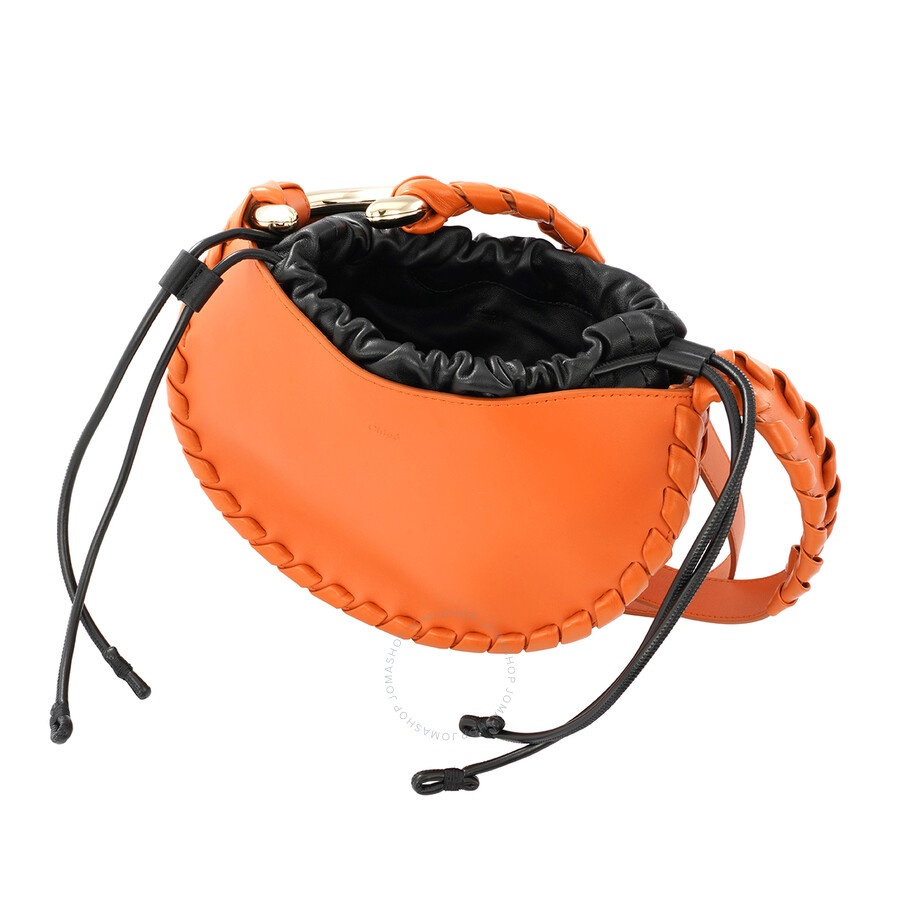 Chloe Mate Shoulder Bag Small in Orange - 5