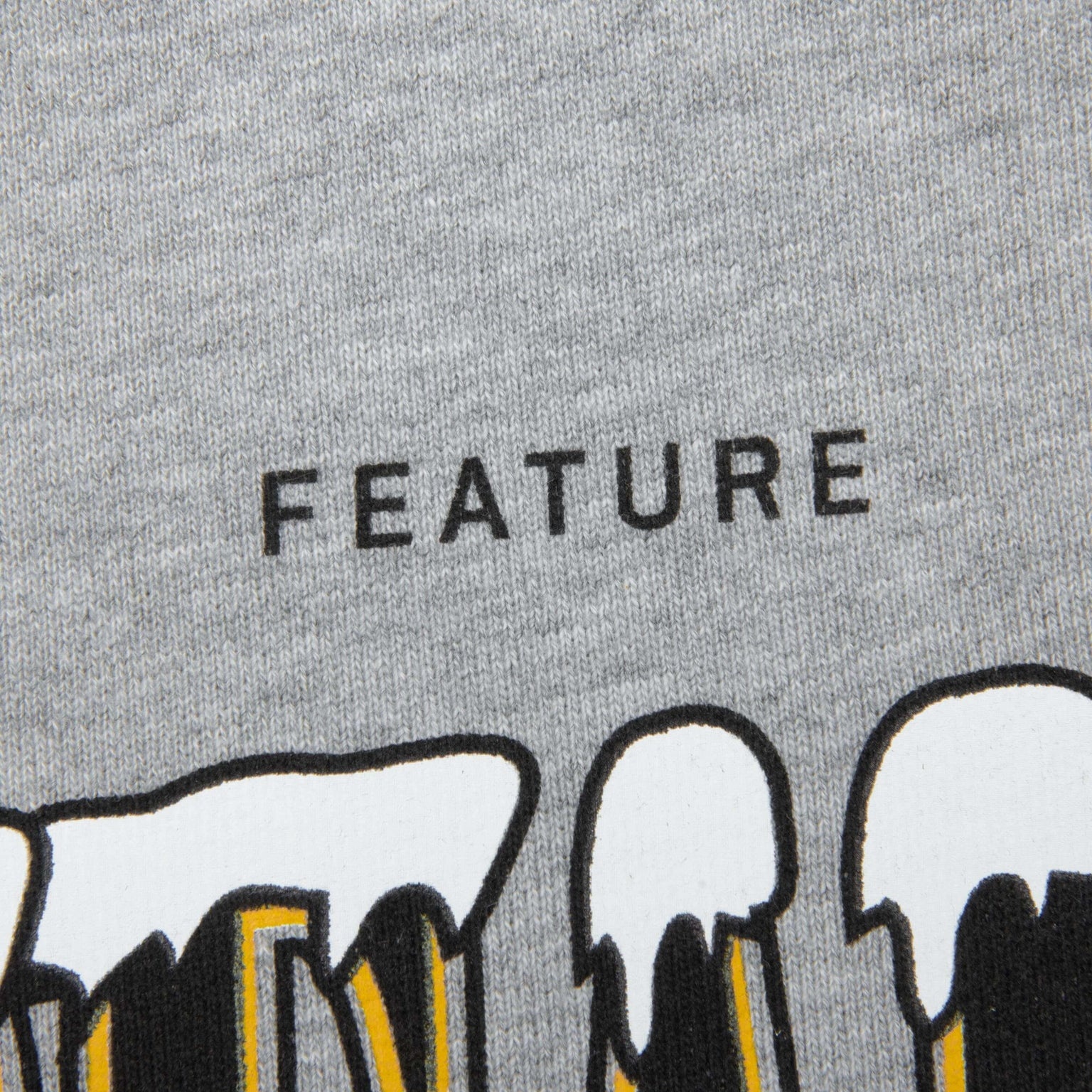 FEATURE X ICECREAM SUPER BOWL HOODIE - HEATHER GREY - 6