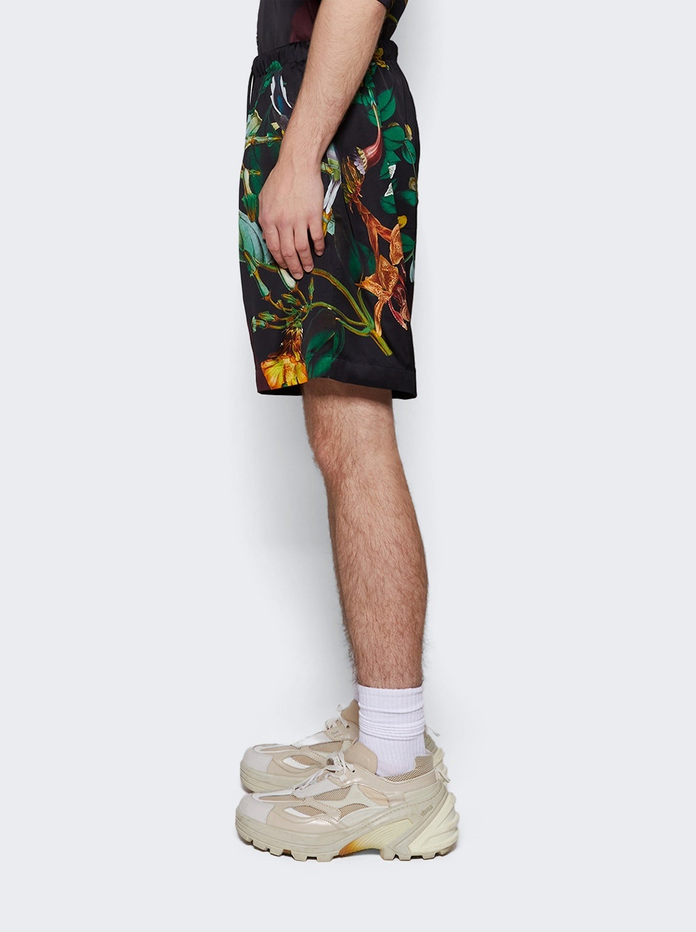 Piperi Printed Shorts Black - 4