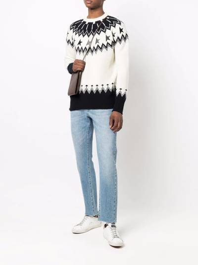 Golden Goose jacquard-pattern jumper outlook