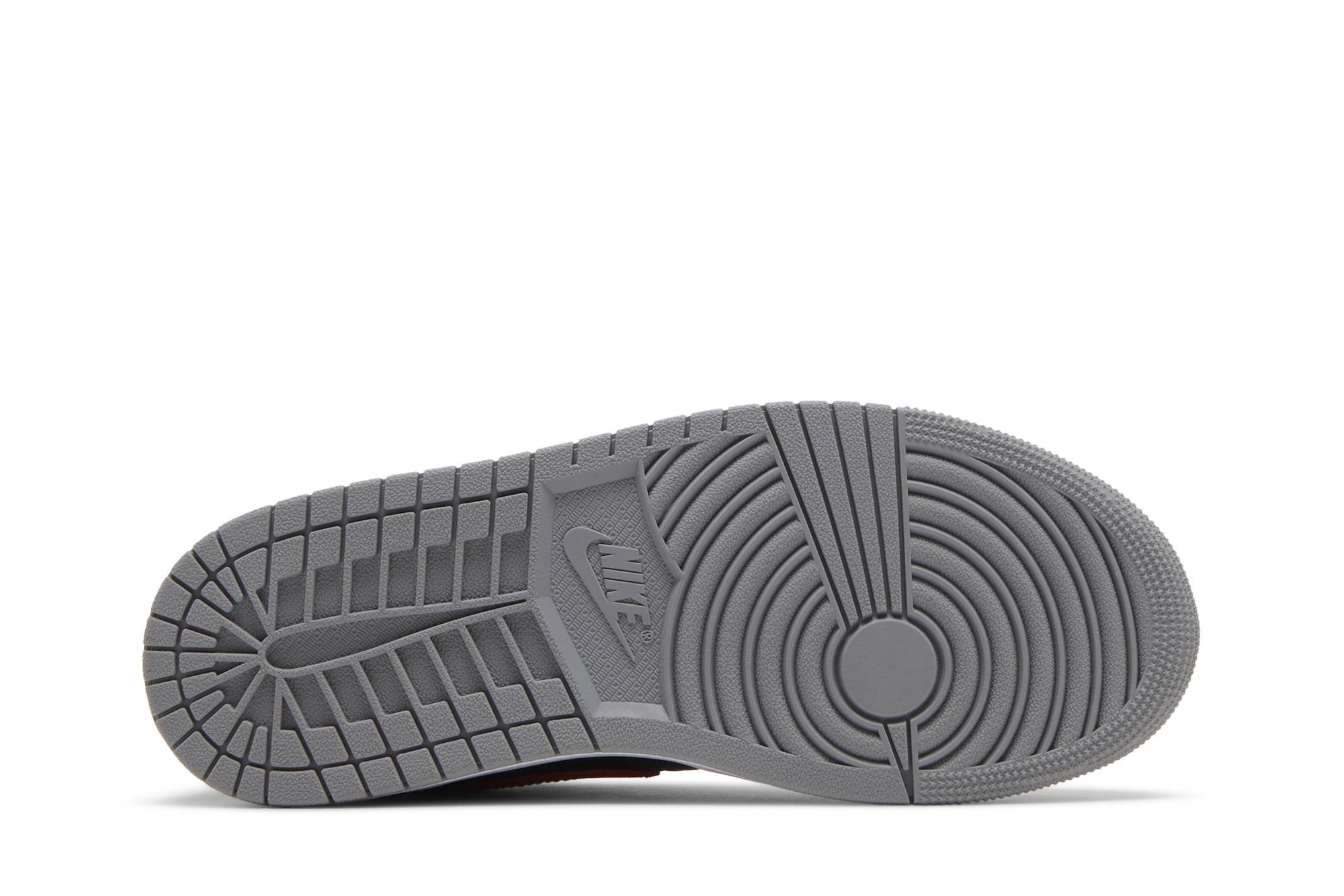 Wmns Air Jordan 1 Low SE 'Split - Gym Red Cement Grey' - 4