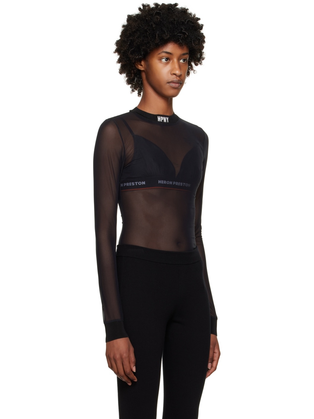 Black 'HPNY' Bodysuit - 2