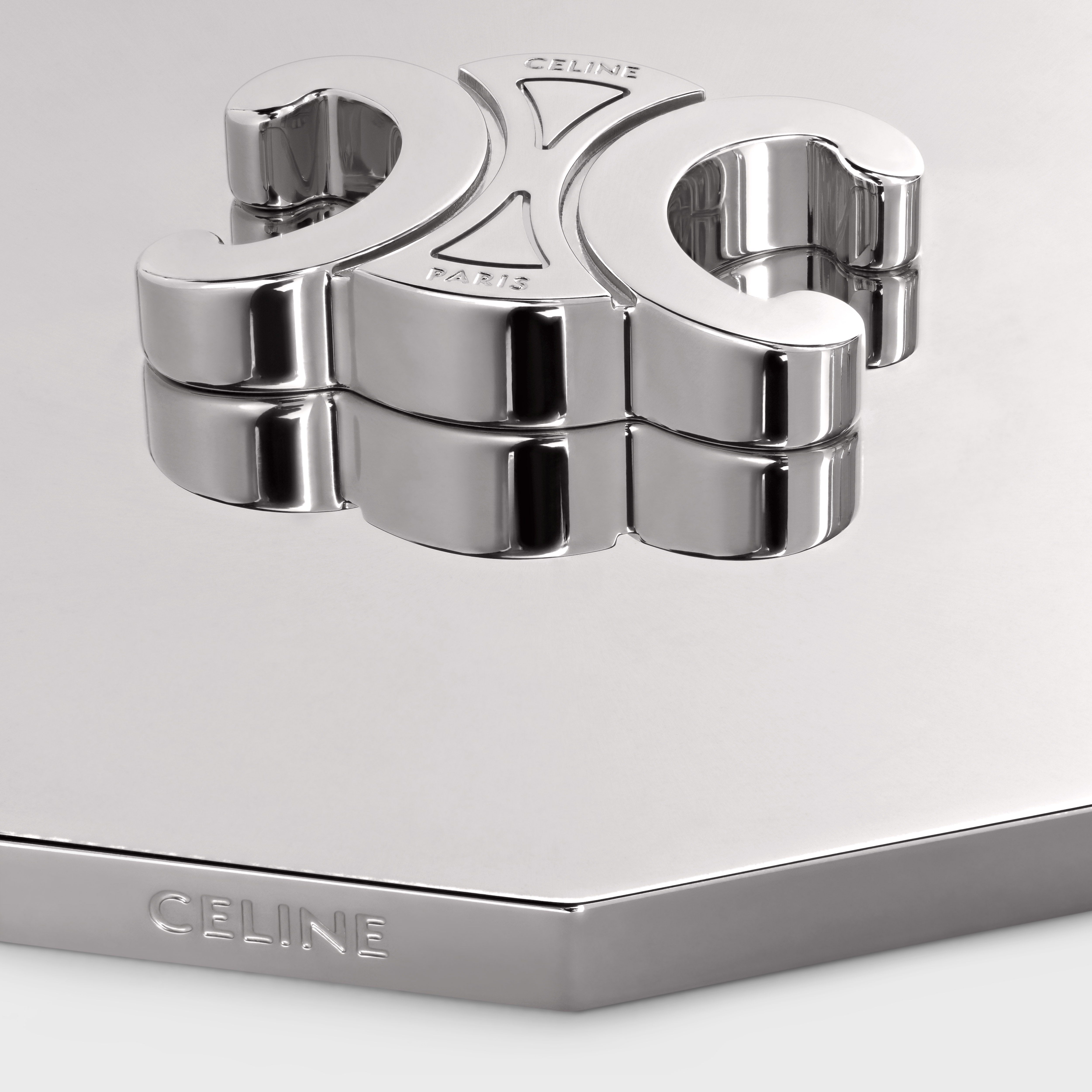CANDLE TRIOMPHE LID IN STEEL - 4