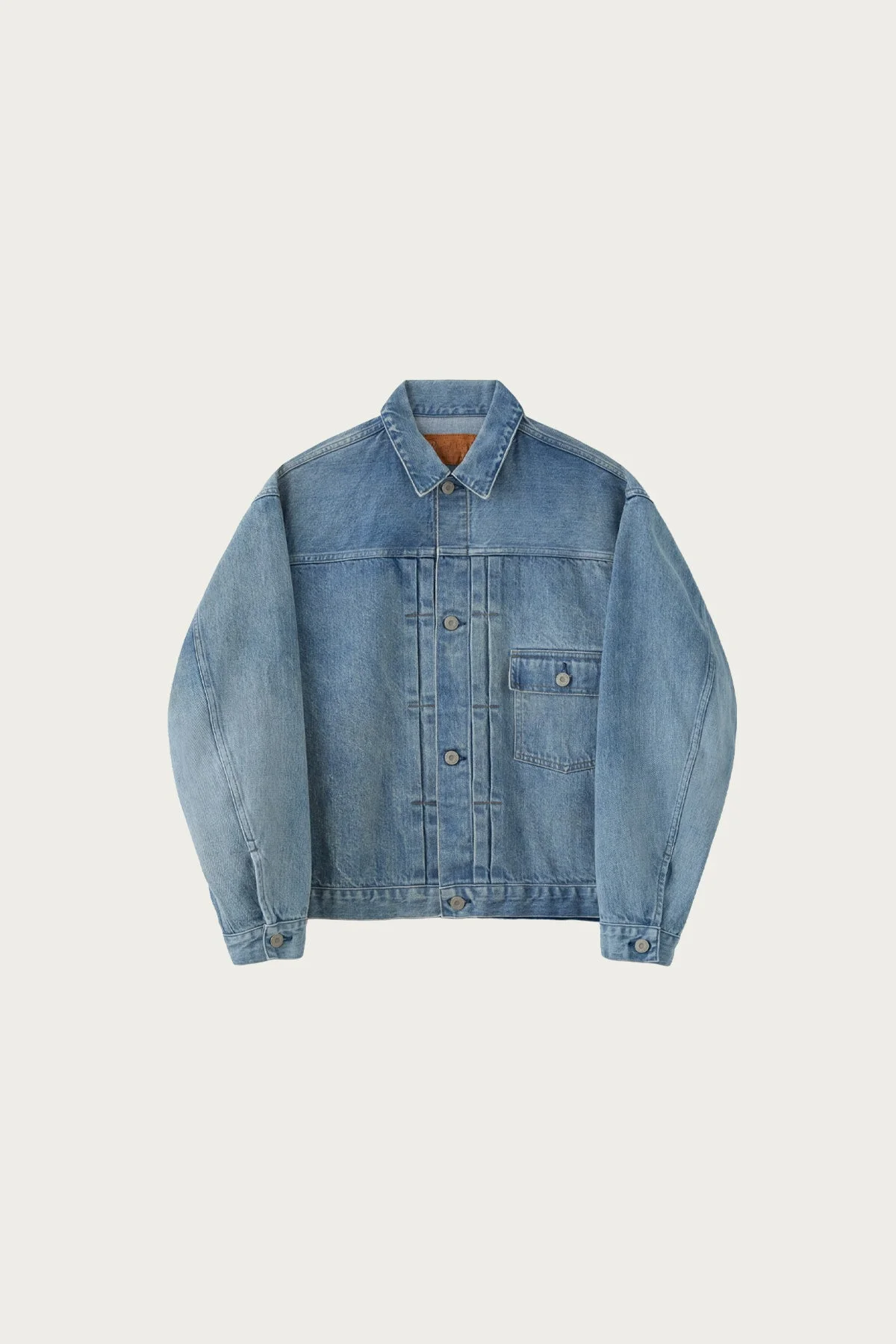 Classic Faded Jean Jacket - Indigo - 1