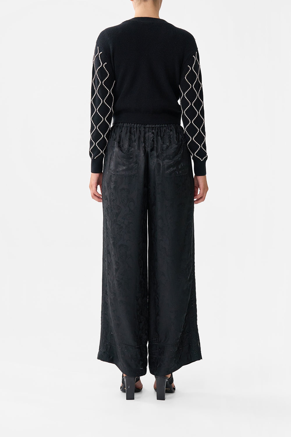 CROPPED KNIT CARDIGAN - 3