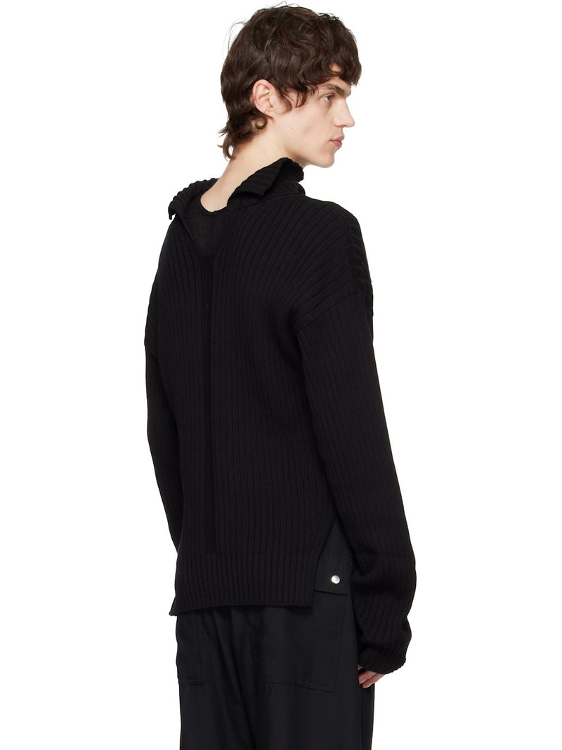 Black Hollywood Tabard Sweater 3