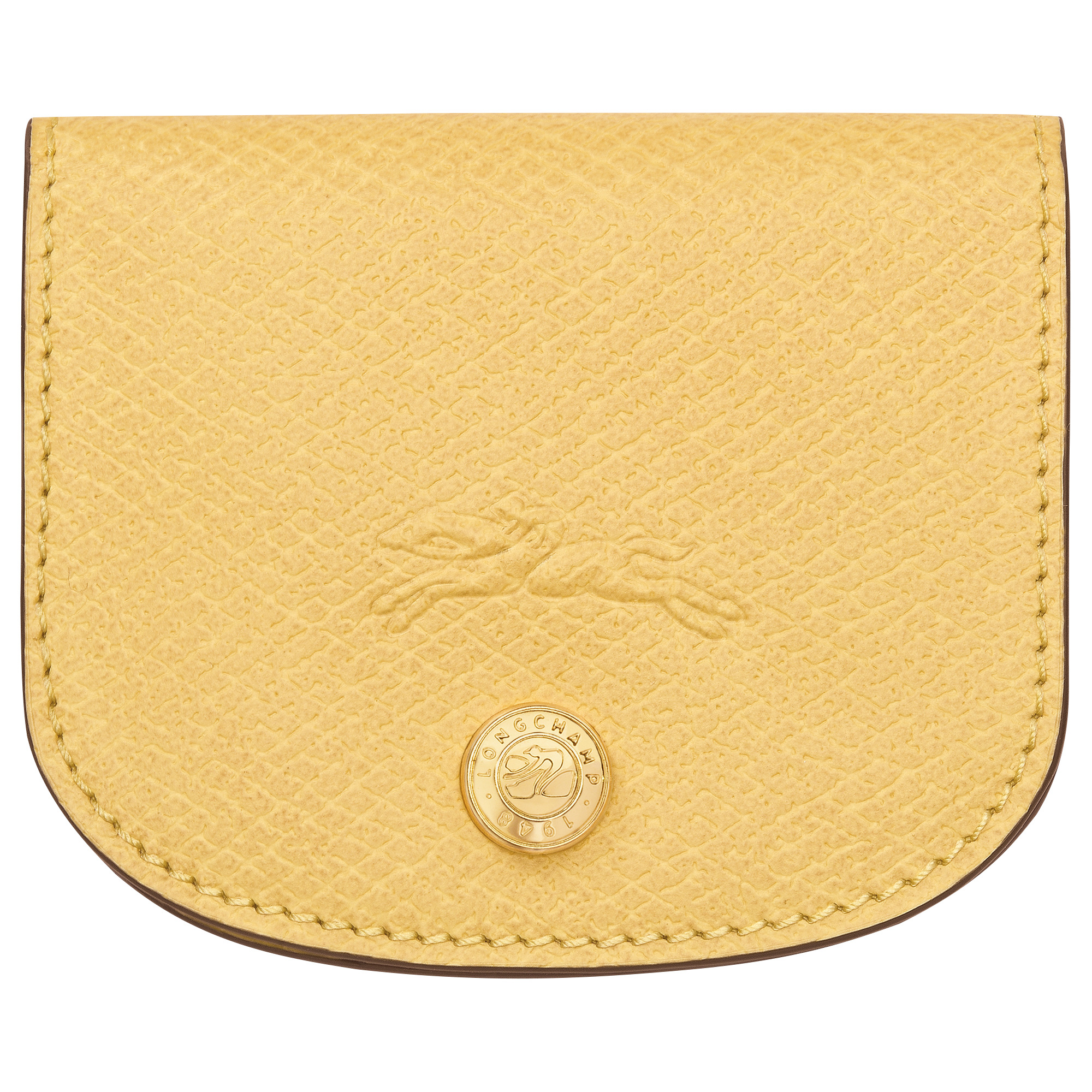 Épure Card holder Yellow Chick - Leather - 1