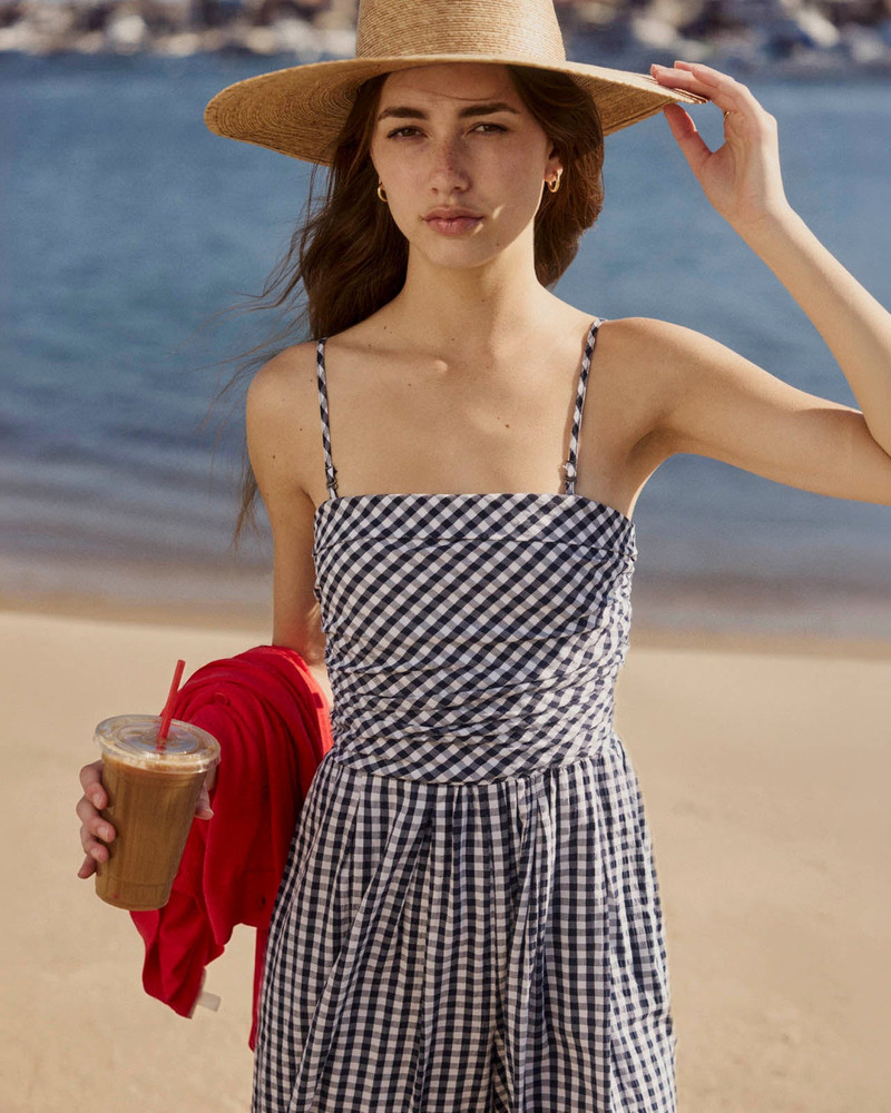 Splendid Gigi Gingham Jumpsuit outlook