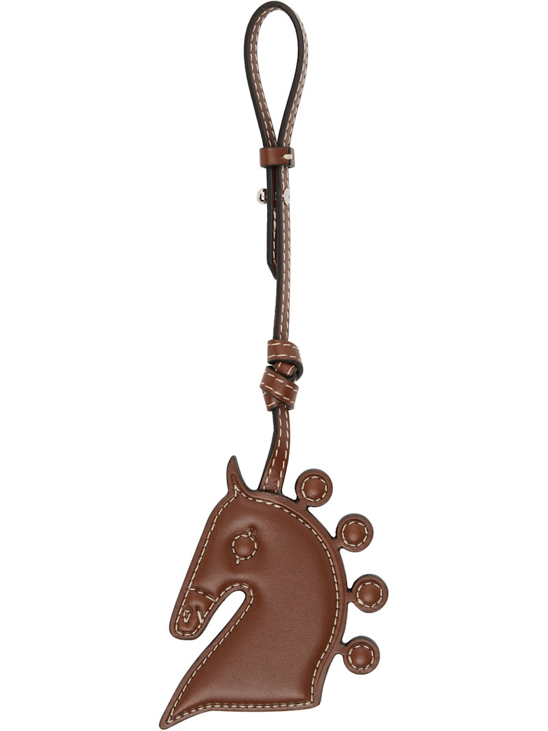 Max Mara Brown Horse Bag Charm outlook