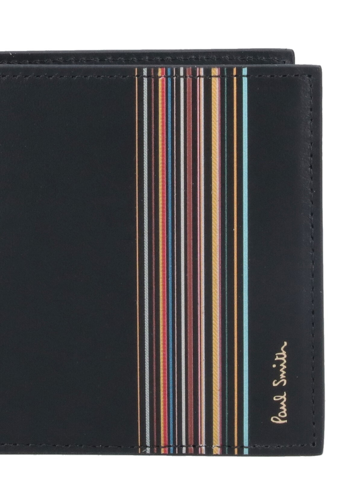 "SIGNATURE STRIPE BLOCK" BIFOLD WALLET - 4