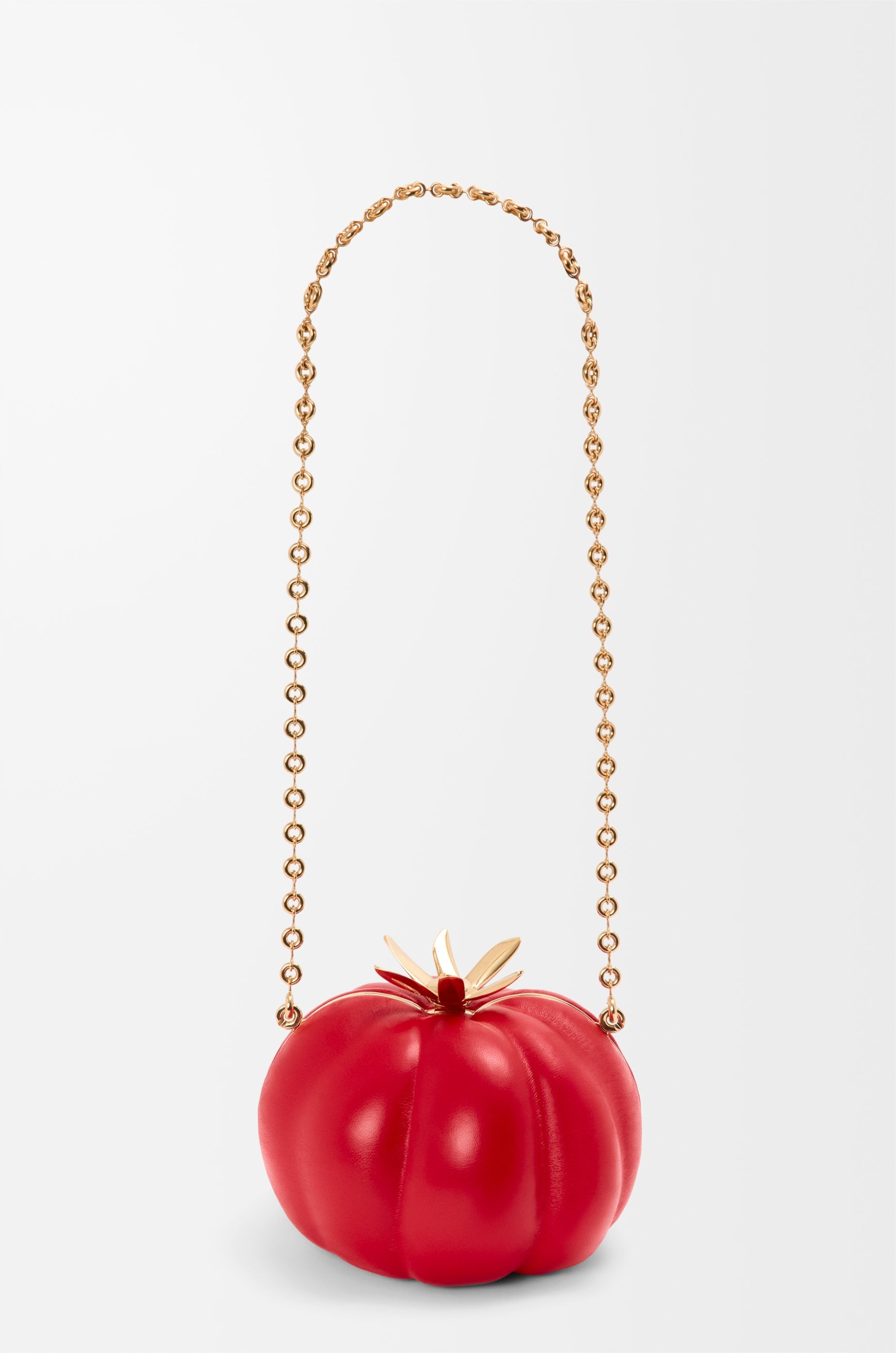 Tomato clutch in nappa lambskin - 4
