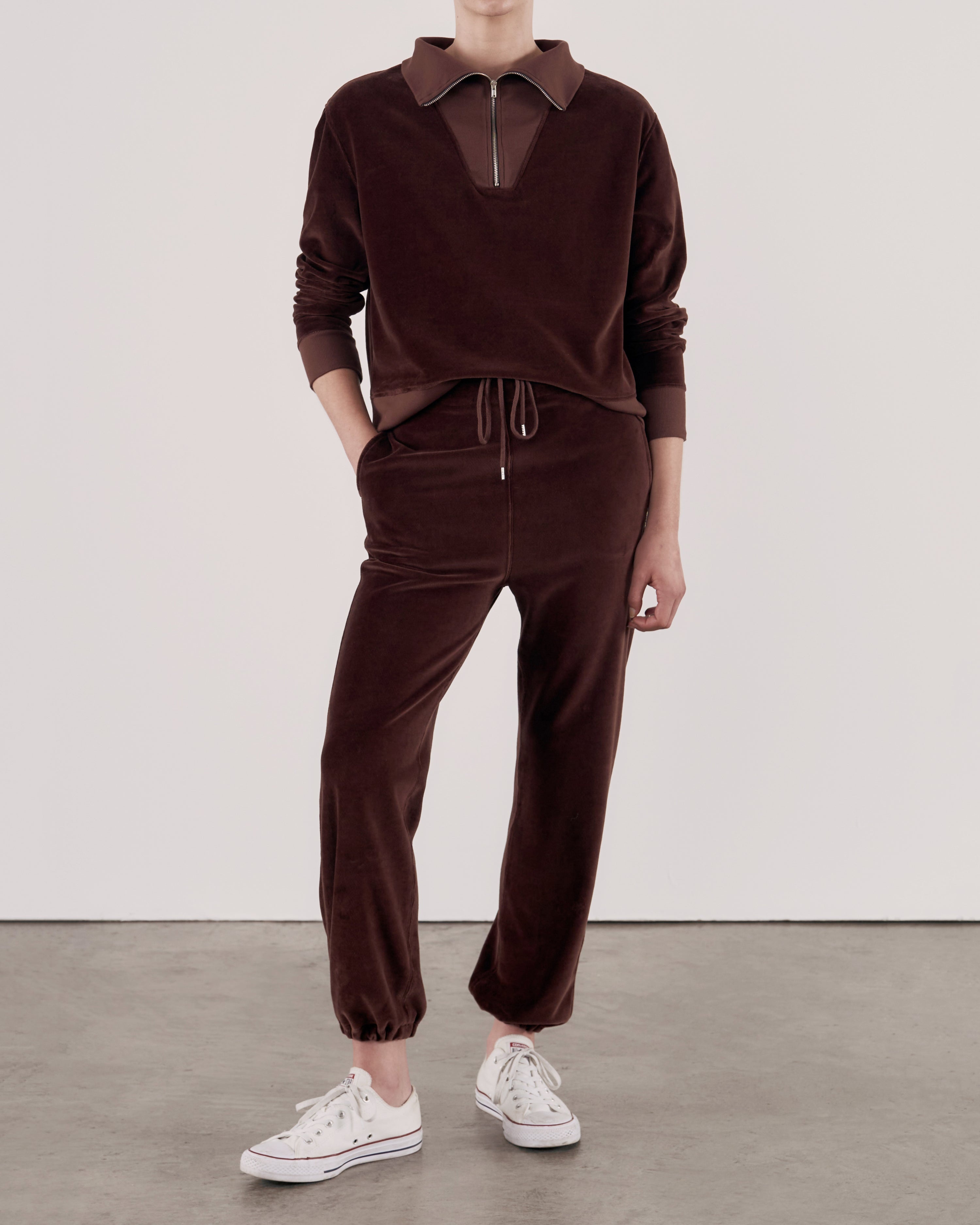 LYVIA VELOUR JOGGER - 3