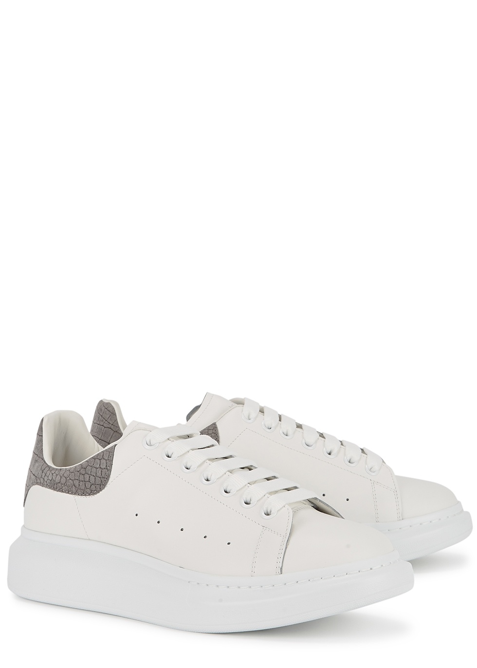 Larry white leather sneakers - 2