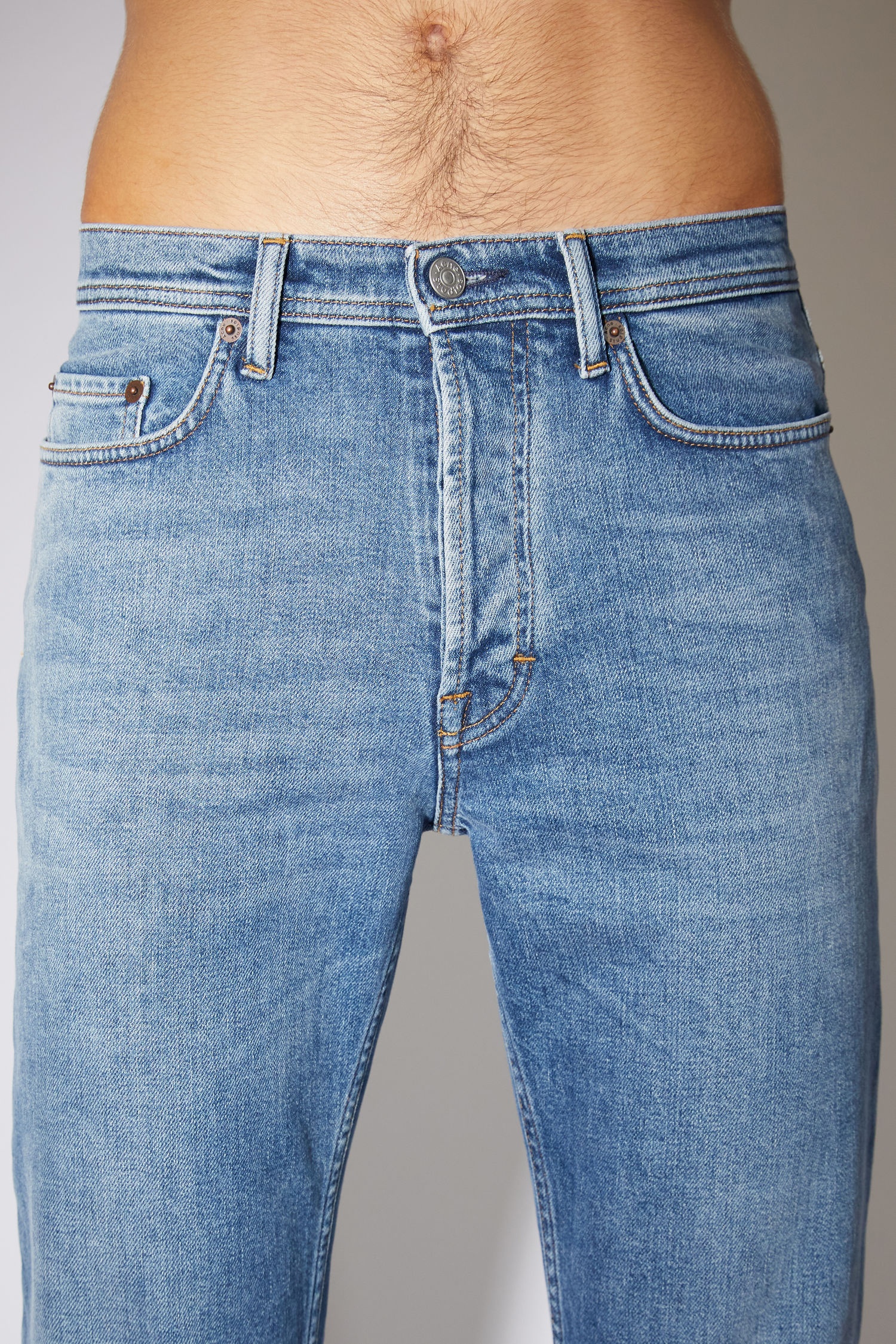 Slim tapered jeans - Mid Blue - 6