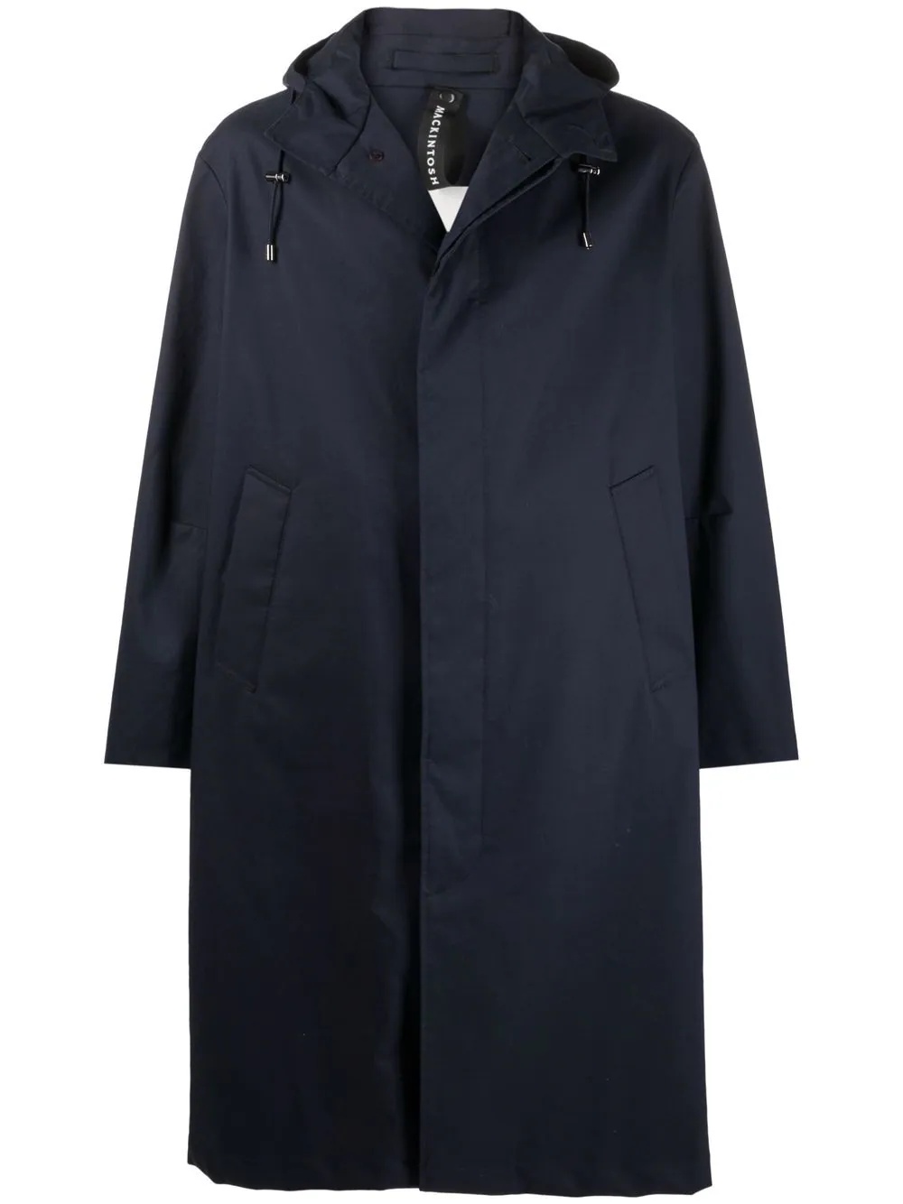 WOLFSON hooded raincoat - 1