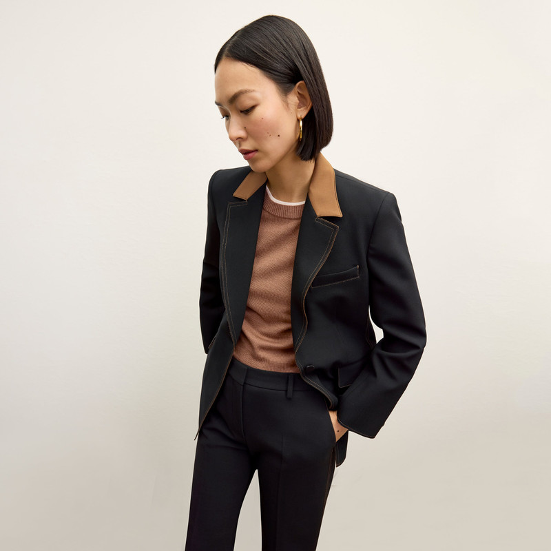 Kit Contrast Sweater - Merino 5