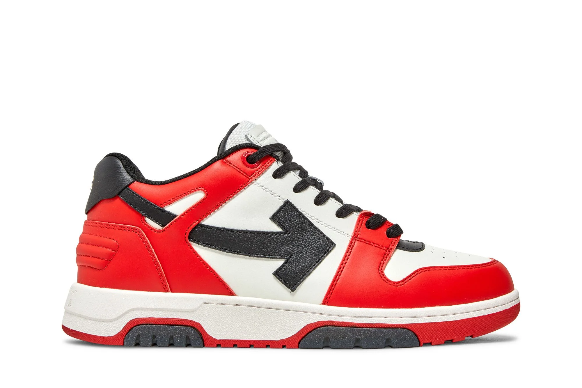 Off-White Out of Office Low 'Red White Black' - 1