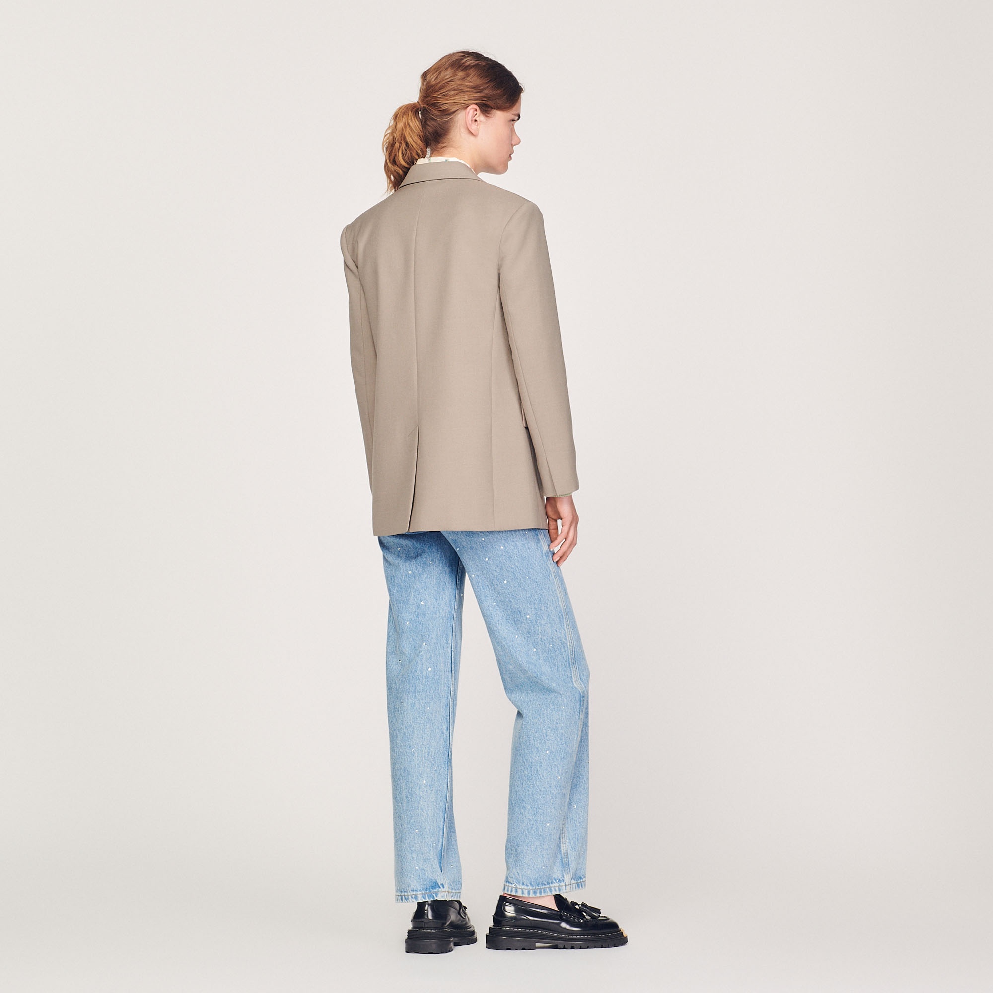 Tailored jacket with pockets - 6