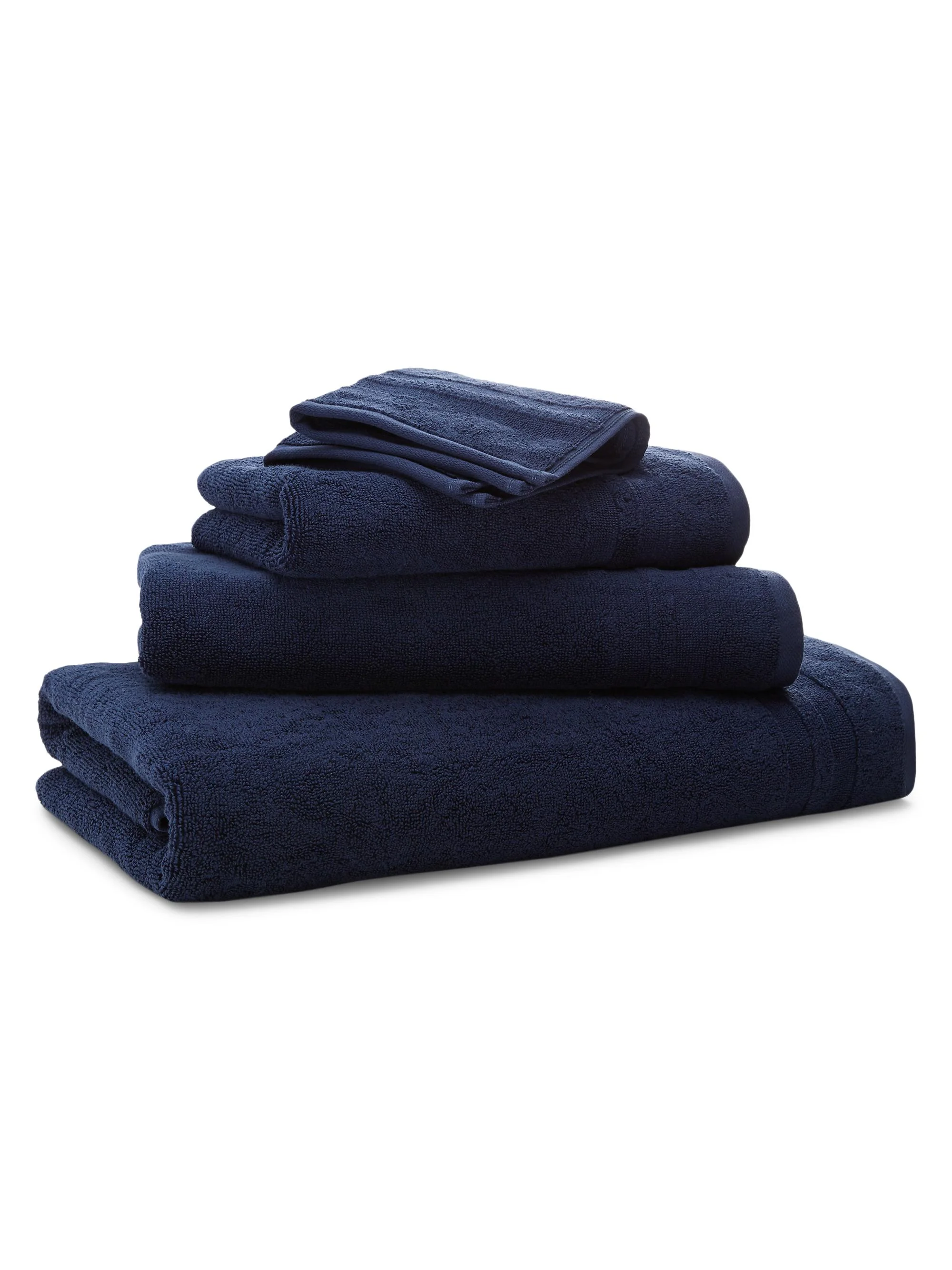 Payton Bath Towel - Navy - 1