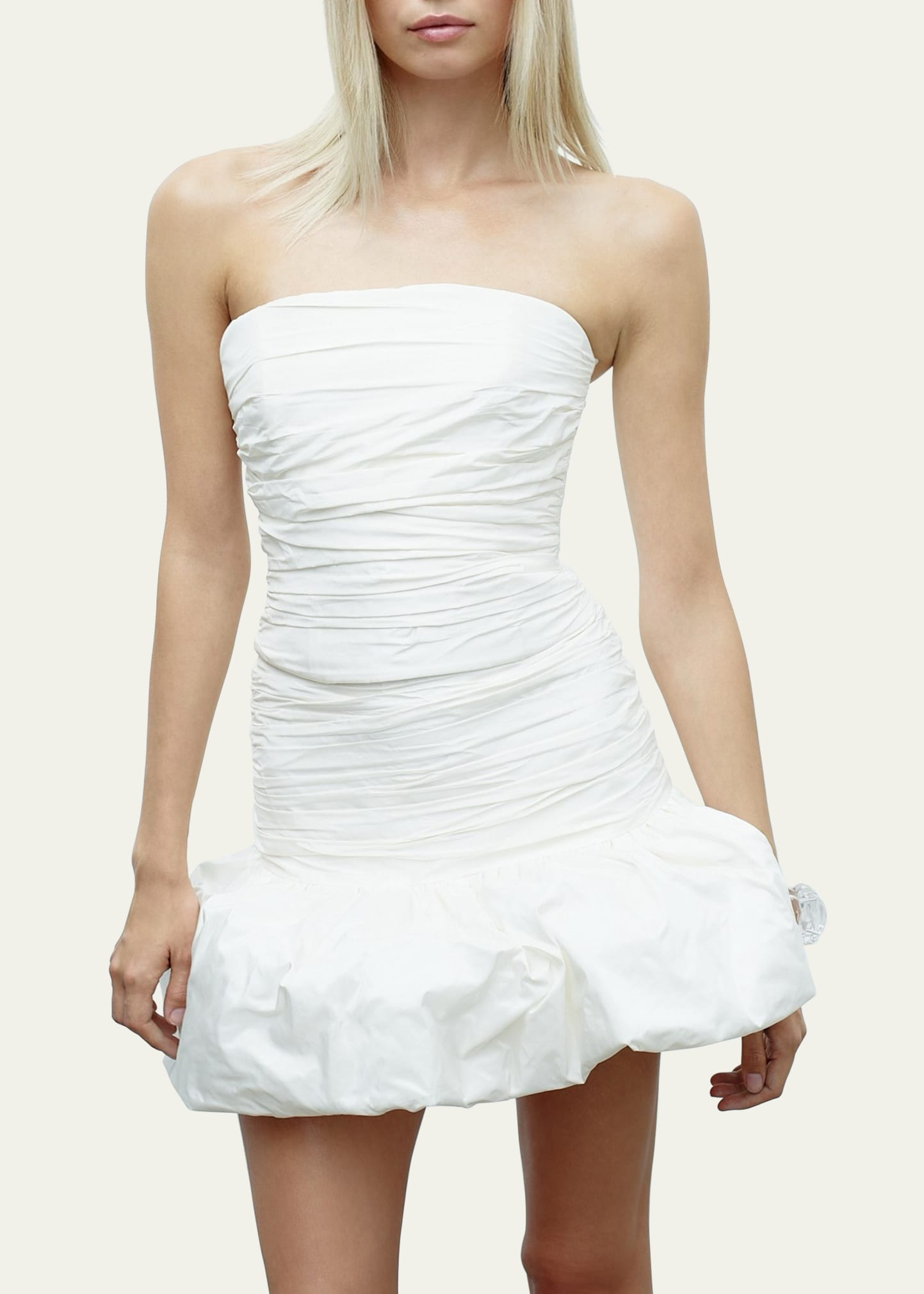 Lina Ruched Mini Skirt - 3