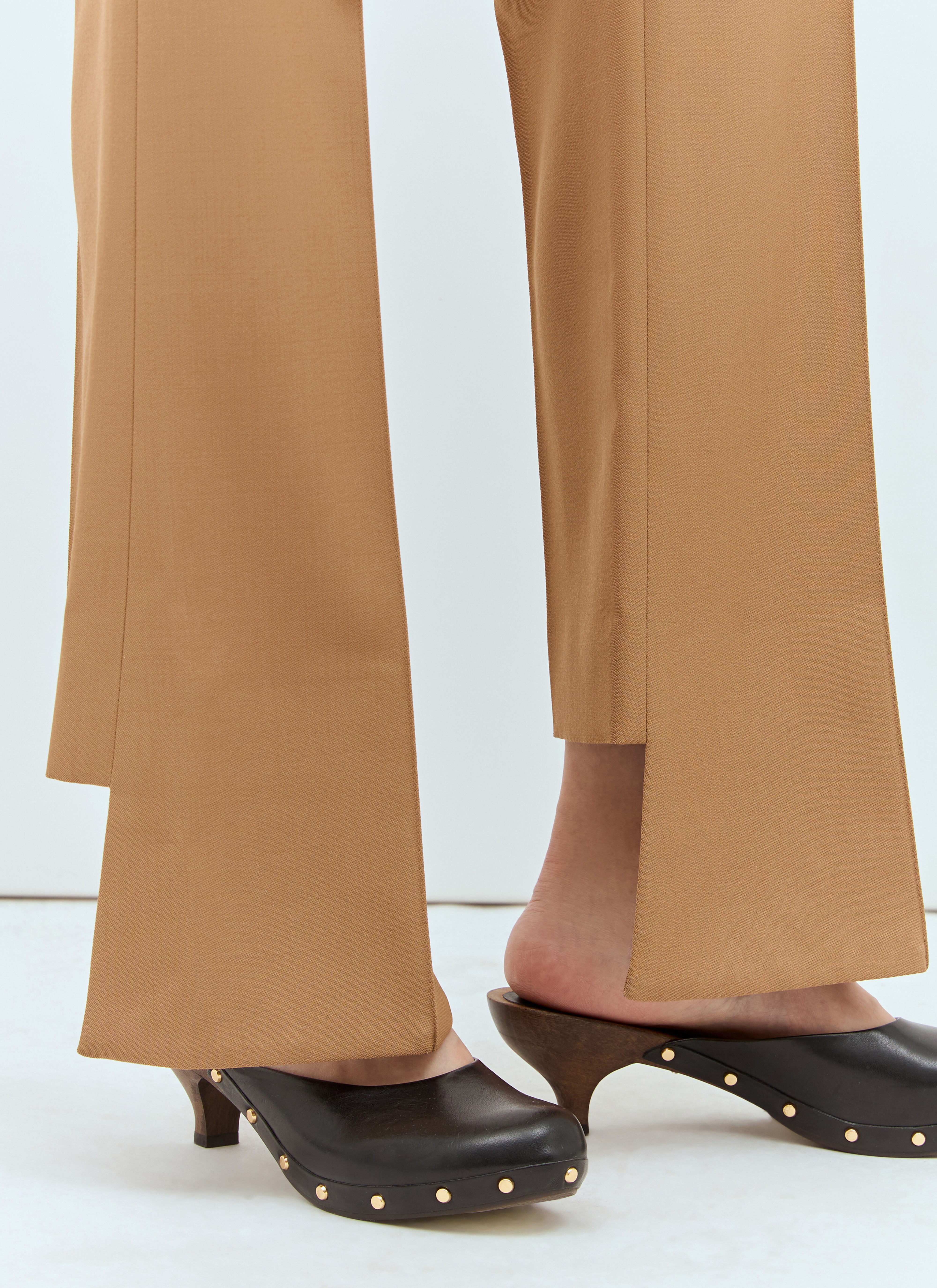 Boken-Heel Slim Pants - 4