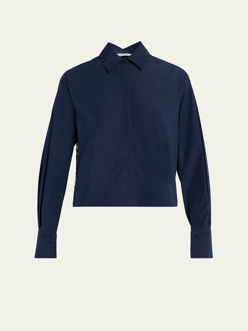 Kacey Cotton Lace Long-Sleeve Top 1
