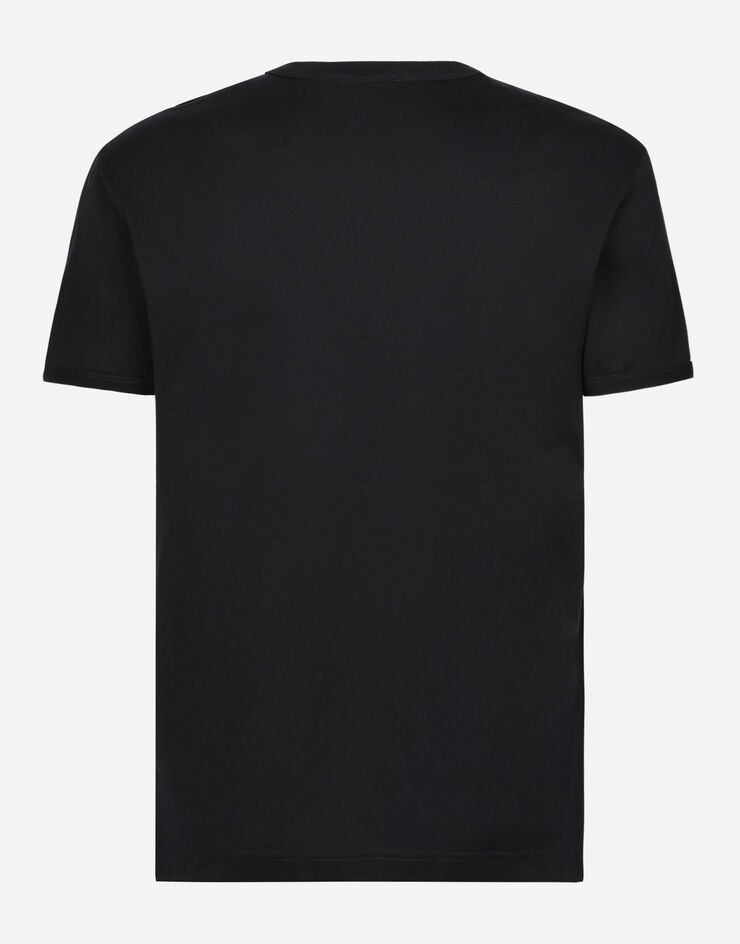 Cotton t-shirt with logo - 2