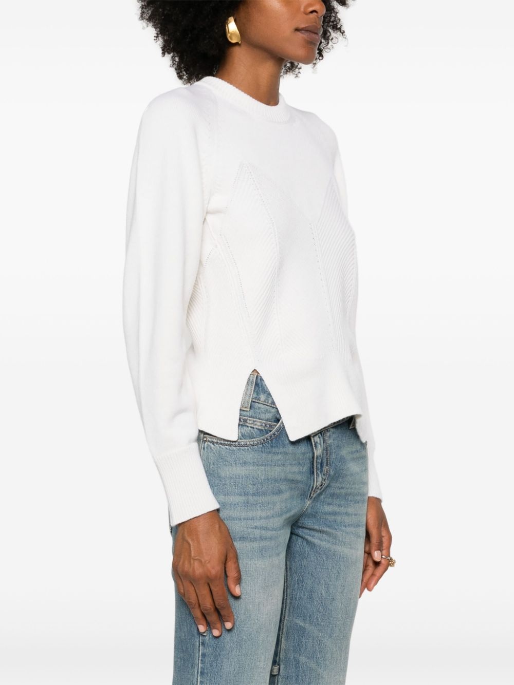 geometric-pattern sweater - 3