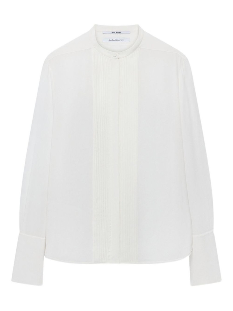 pleated tuxedo shirt 1