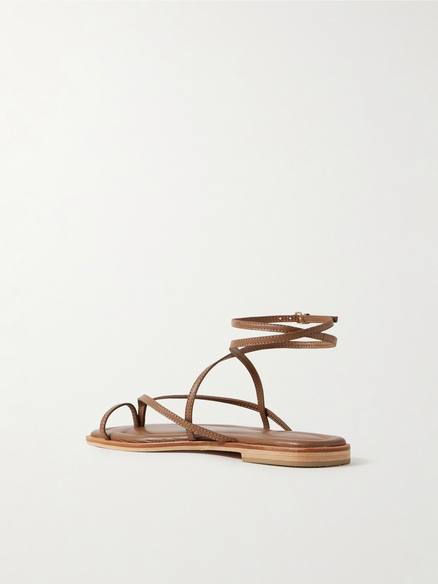 Davis leather sandals Tan - 3