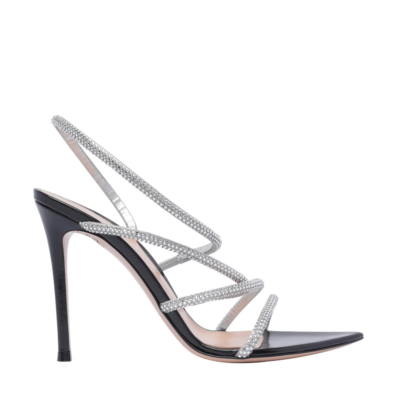 Gianvito Rossi Women Crystal Ettie Pump Sandals - 1