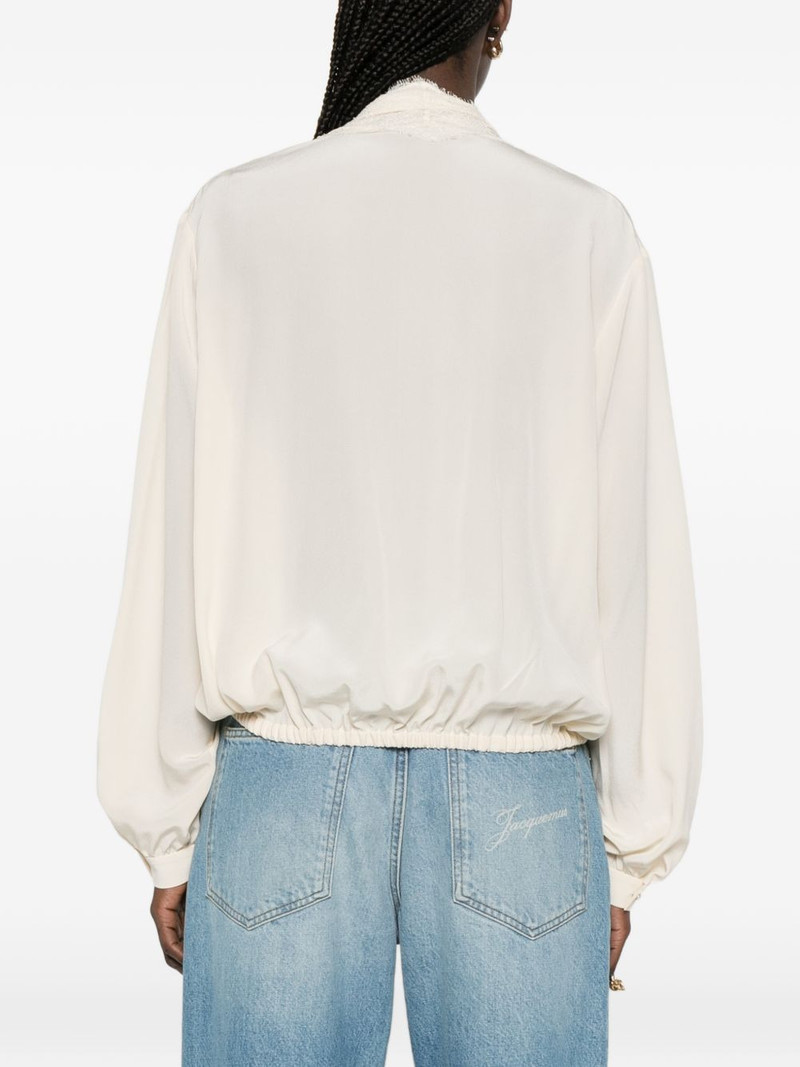 lace-neck blouse 4