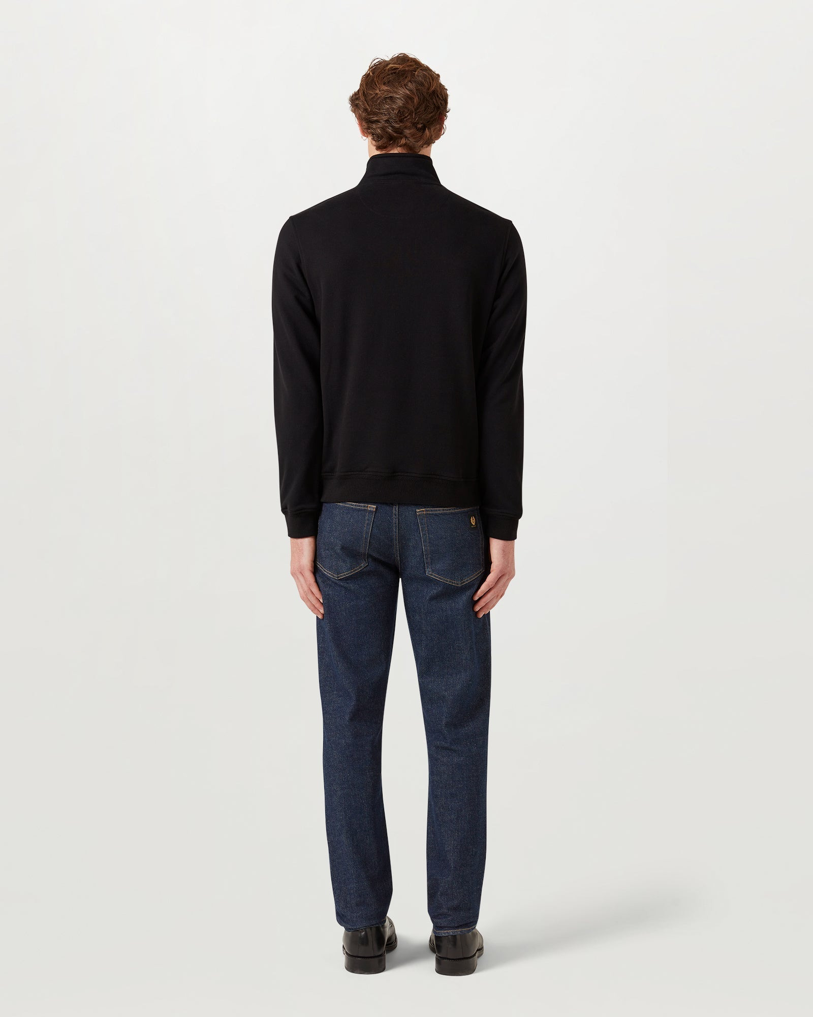 BELSTAFF QUARTER ZIP SWEATSHIRT - 5