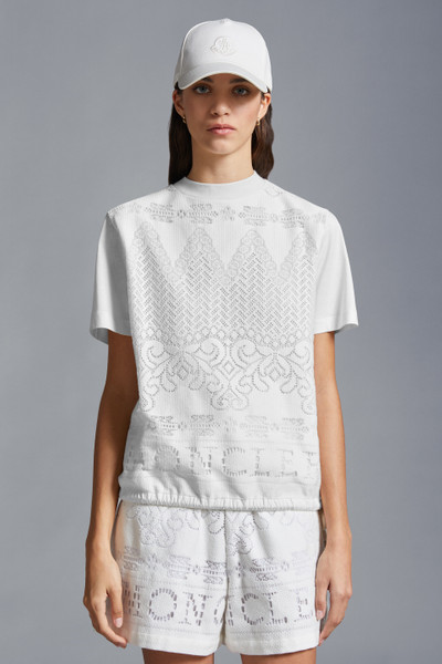 Moncler Cotton Lace T-Shirt outlook