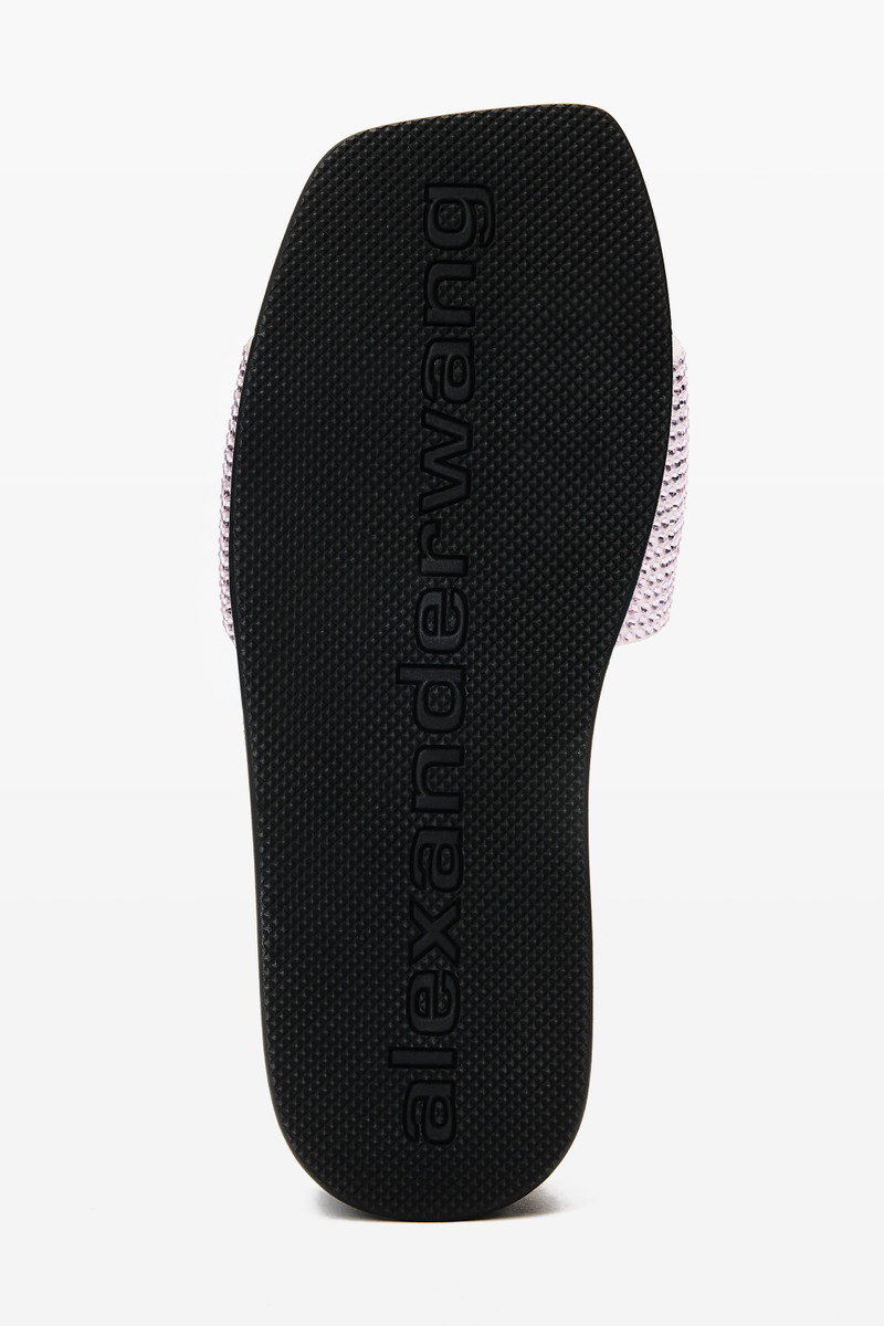 Alexander Wang AW CRYSTAL POOL SLIDE outlook