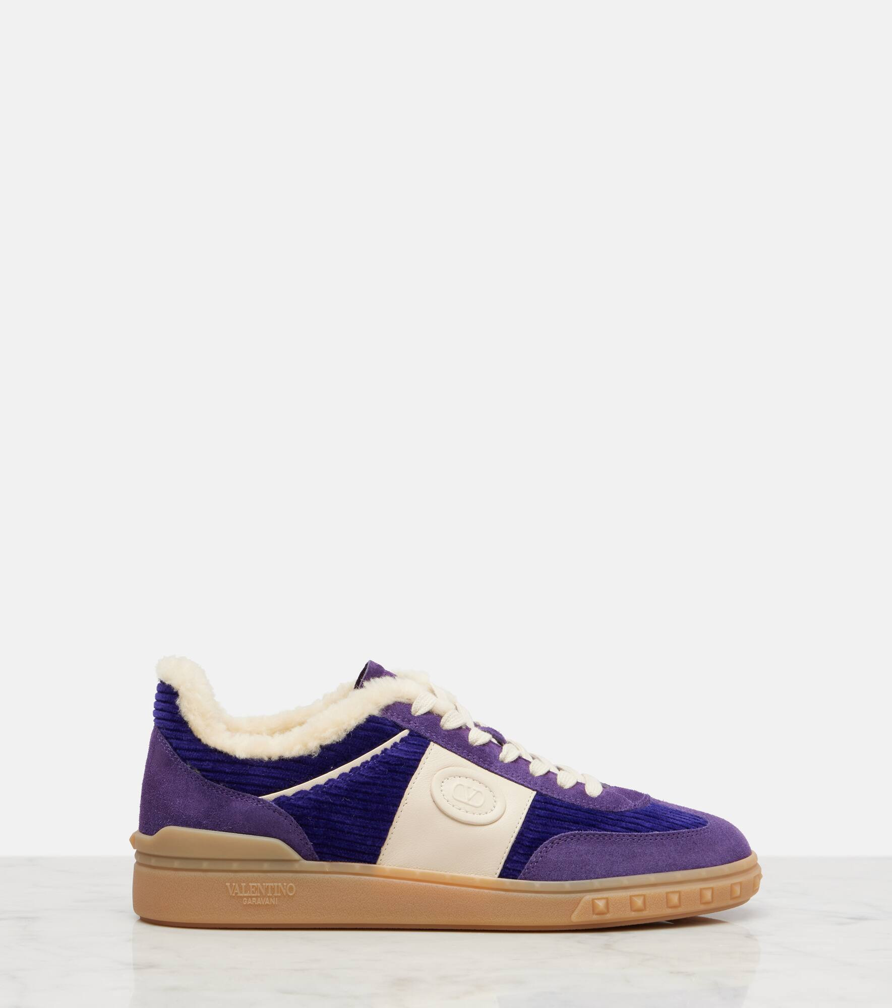 Upvillage suede and corduroy sneakers - 4