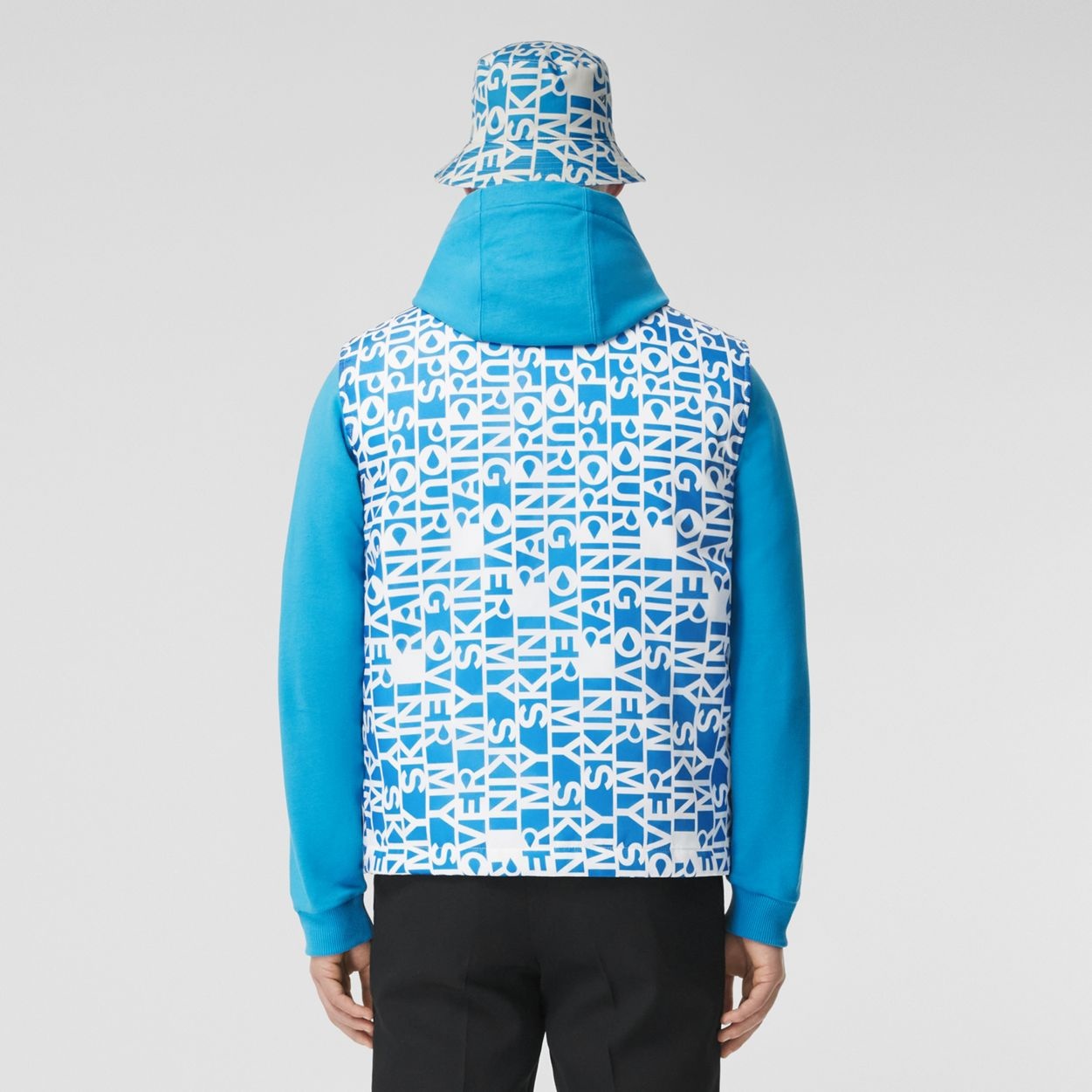 Slogan Print Nylon Gilet – Exclusive Capsule Collection - 4